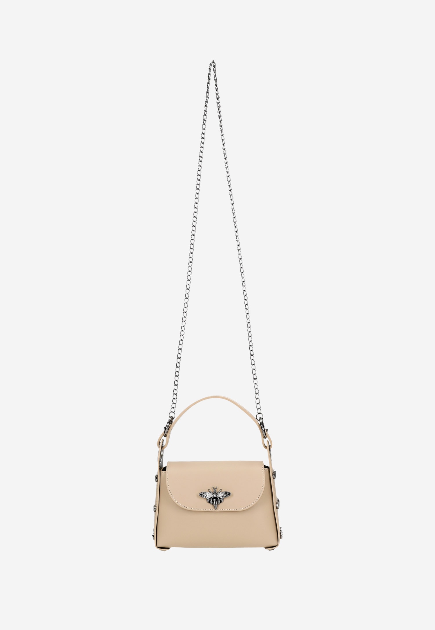 Czarna oryginalna torebka damska wizytowa