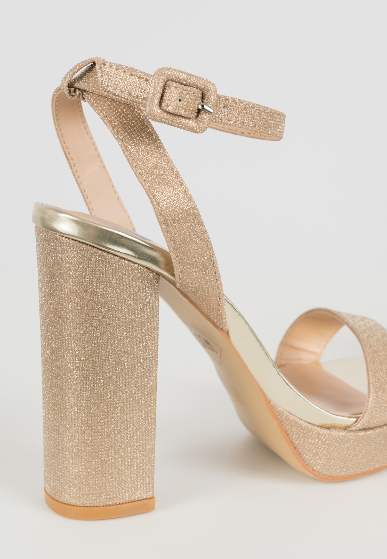 WJS zjawiskowe różowe sandały damskie na słupku