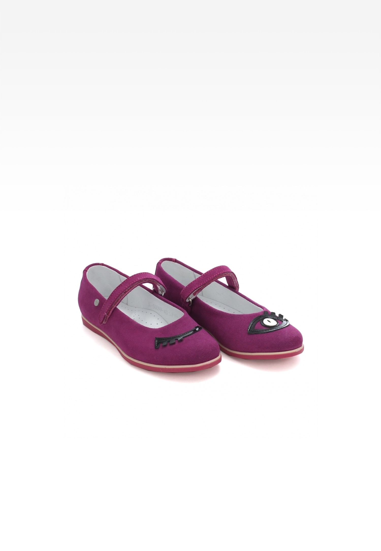 Wizytowe BARTEK W-58099/SLVX, dla dziewcząt, fioletowy