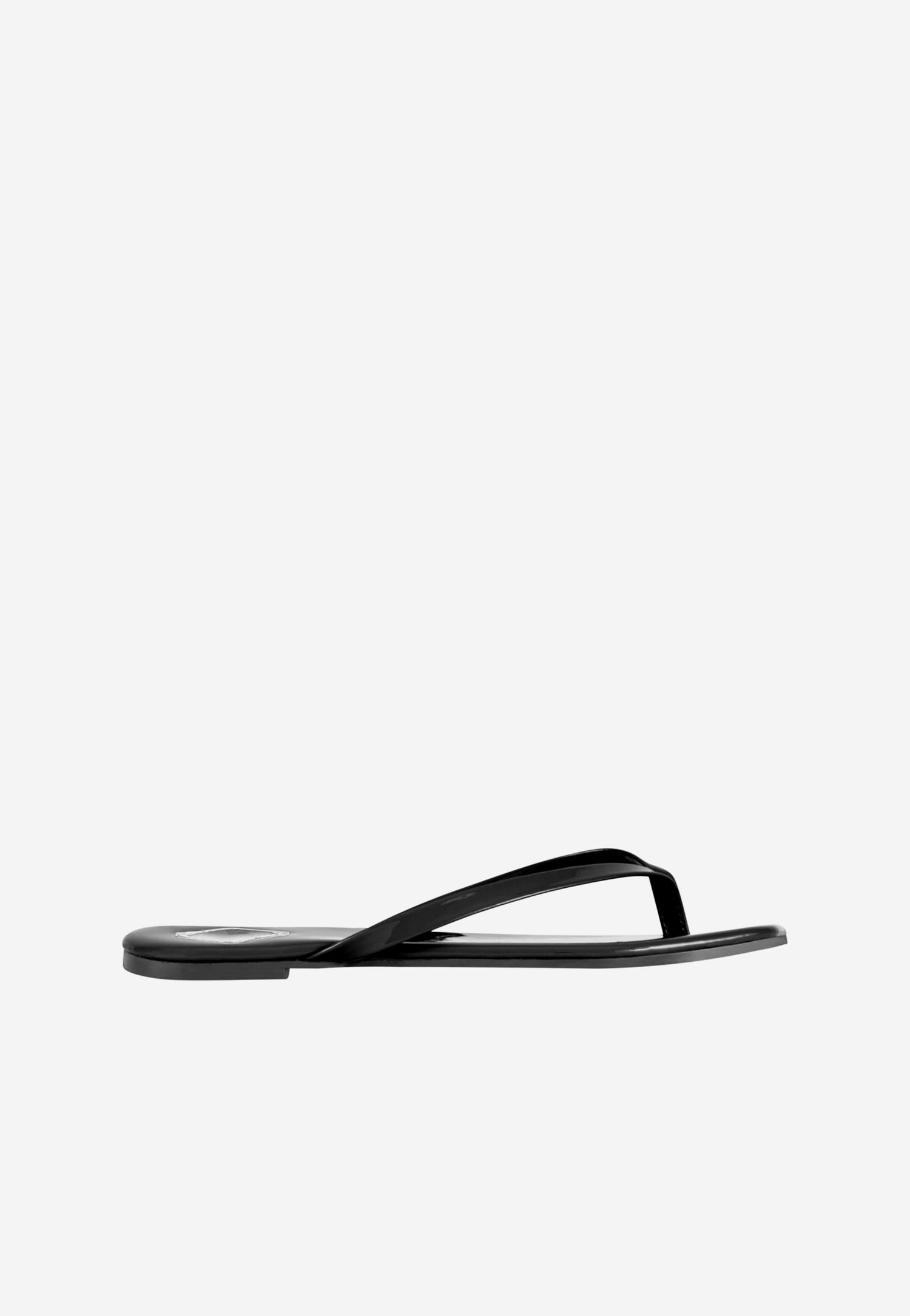 Płaskie japonki damskie w kolorze miętowym