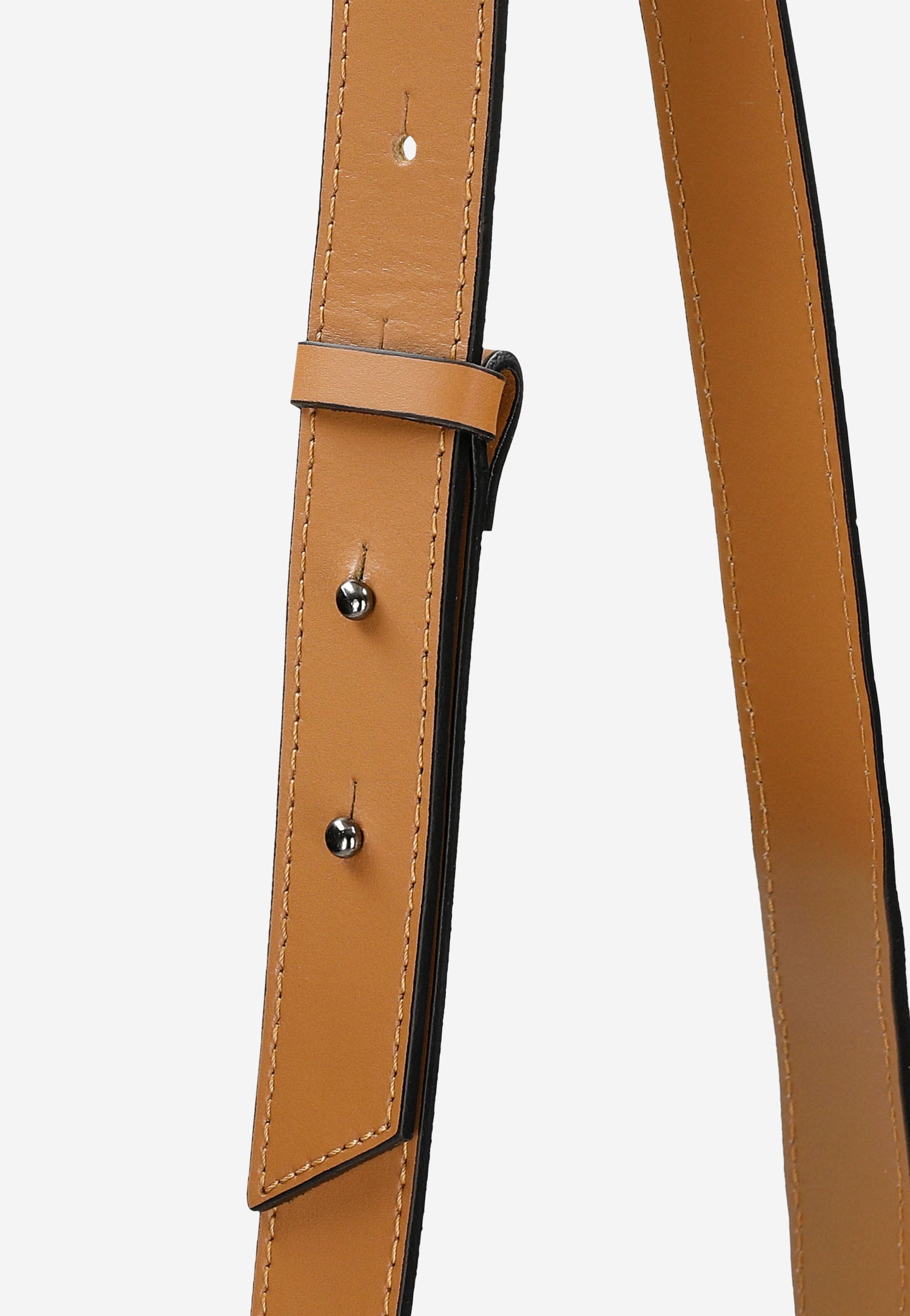 Jasnobrązowa torebka damska kuferek z gładkiej skóry licowej