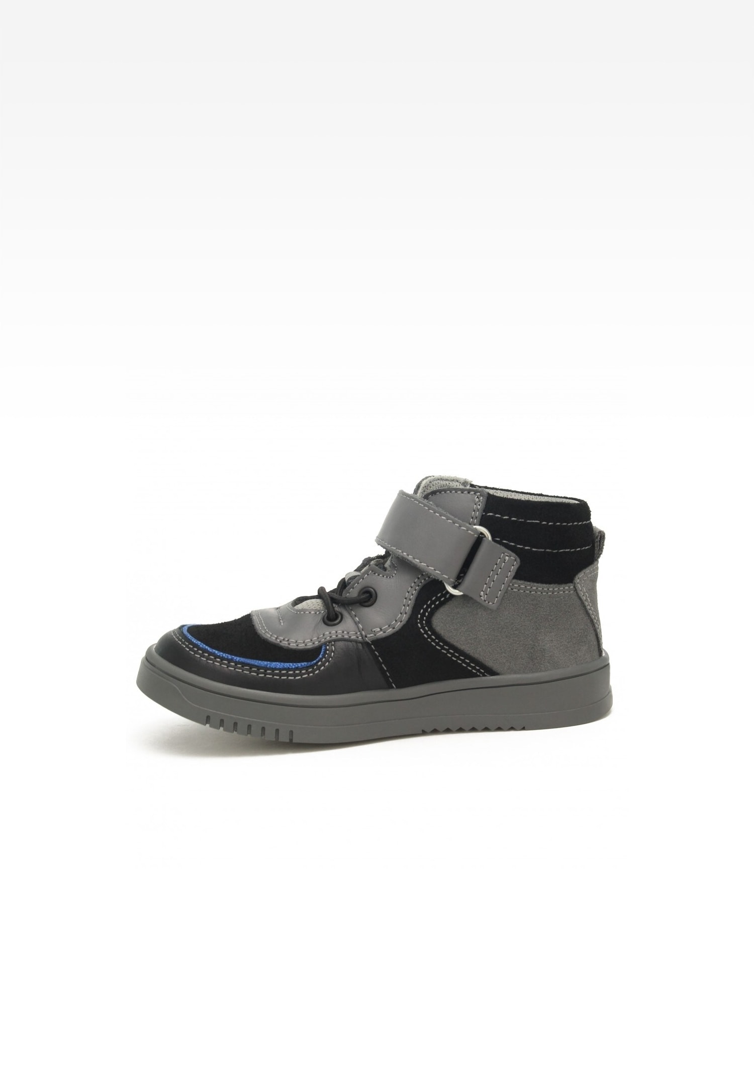 Trzewiki ocieplane BARTEK 14566008, dla dziewcząt, granatowo-srebrny