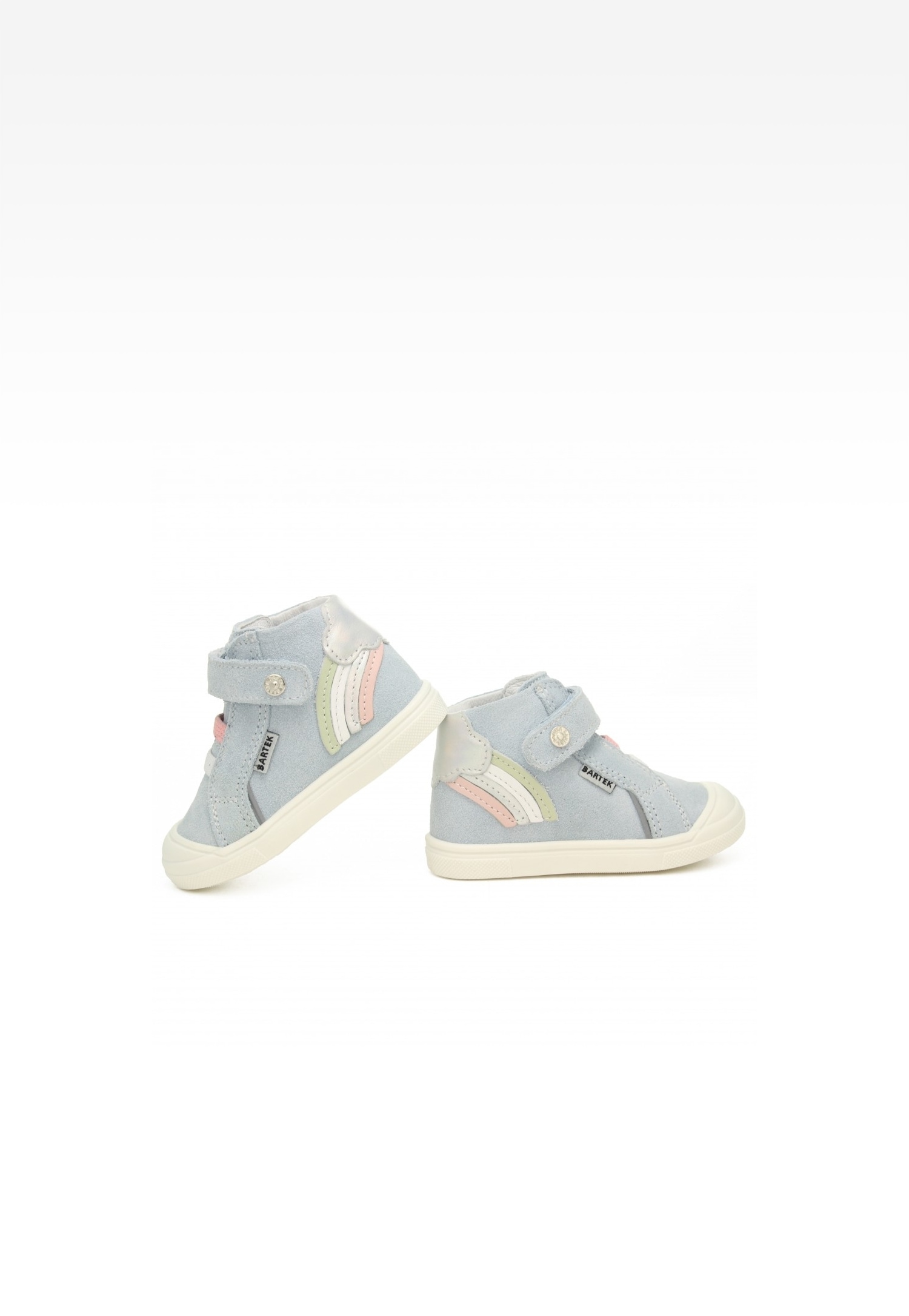 Trzewiki BARTEK 11607004, dla dziewcząt, jasno niebieski