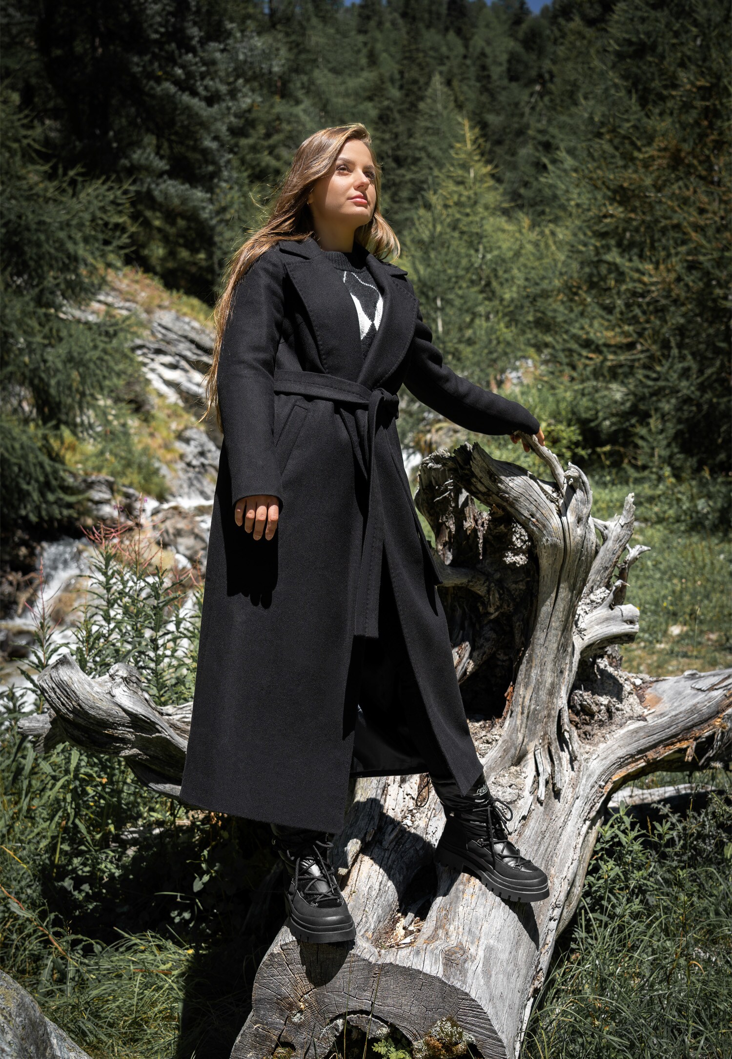 RELAKS płaszcz damski beżowy