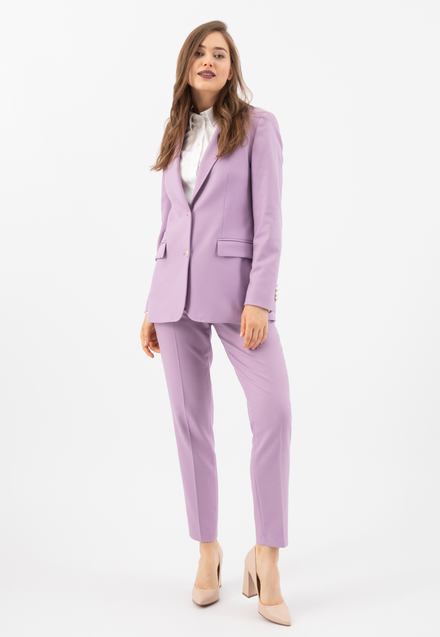 Beżowe czółenka damskie