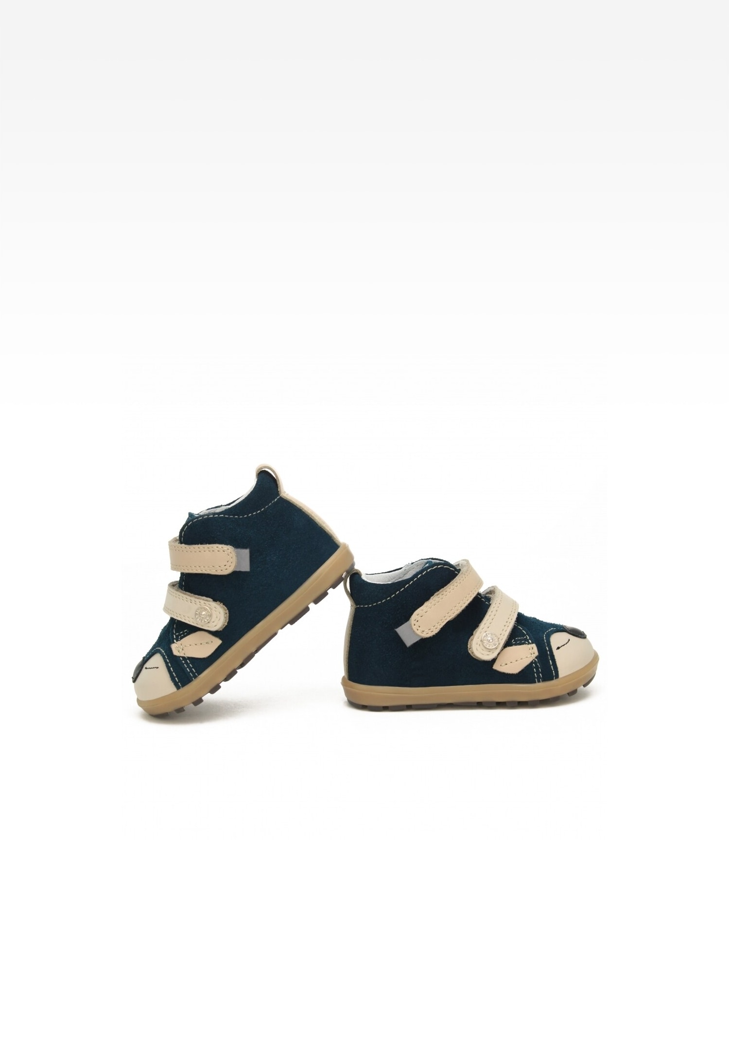 Obuwie profilaktyczne bartek baby BARTEK 135670-14, dla chłopców, granatowo-szary