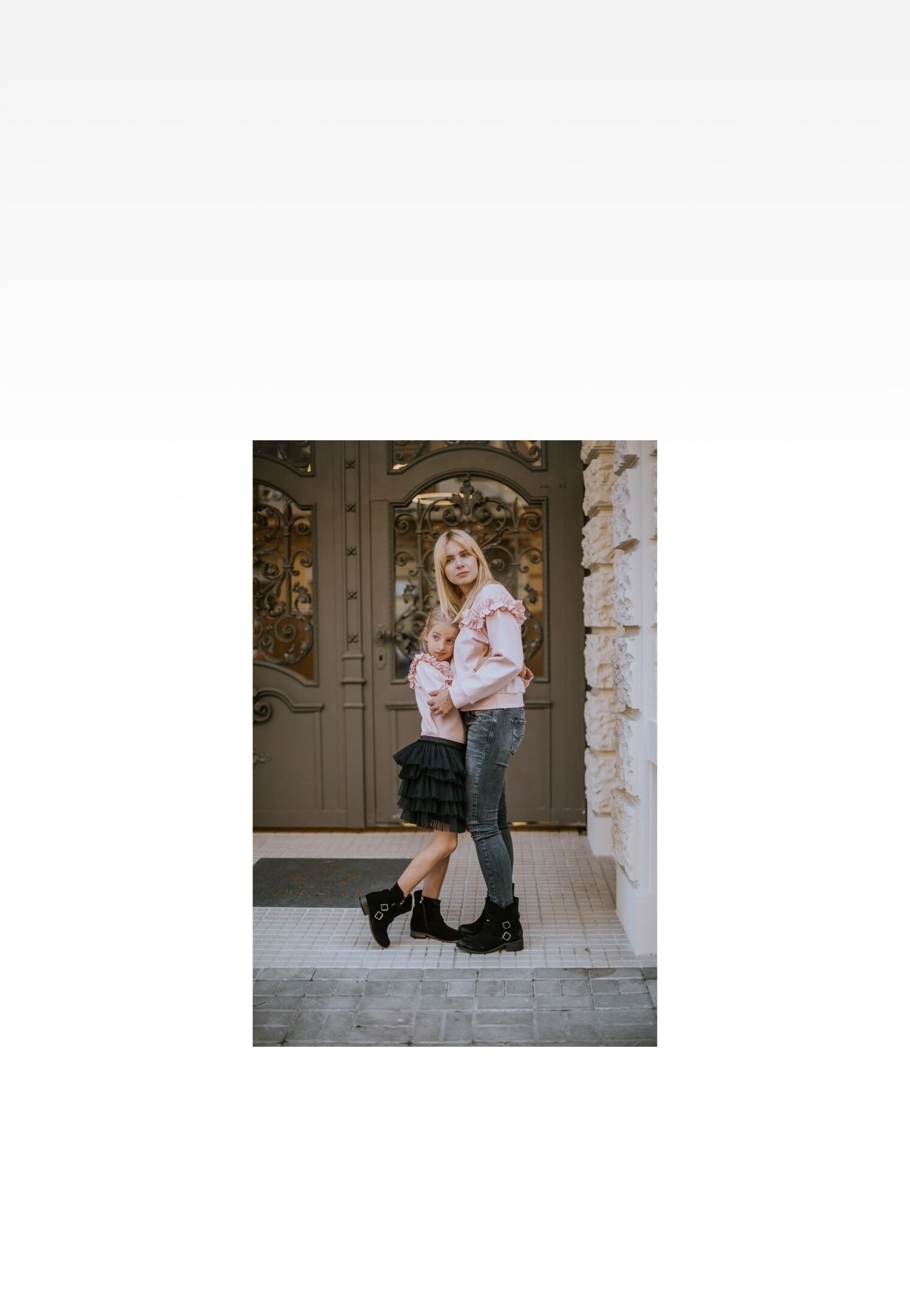 Botki Wojas x Bartek 8440461, dla dziewcząt, czarny