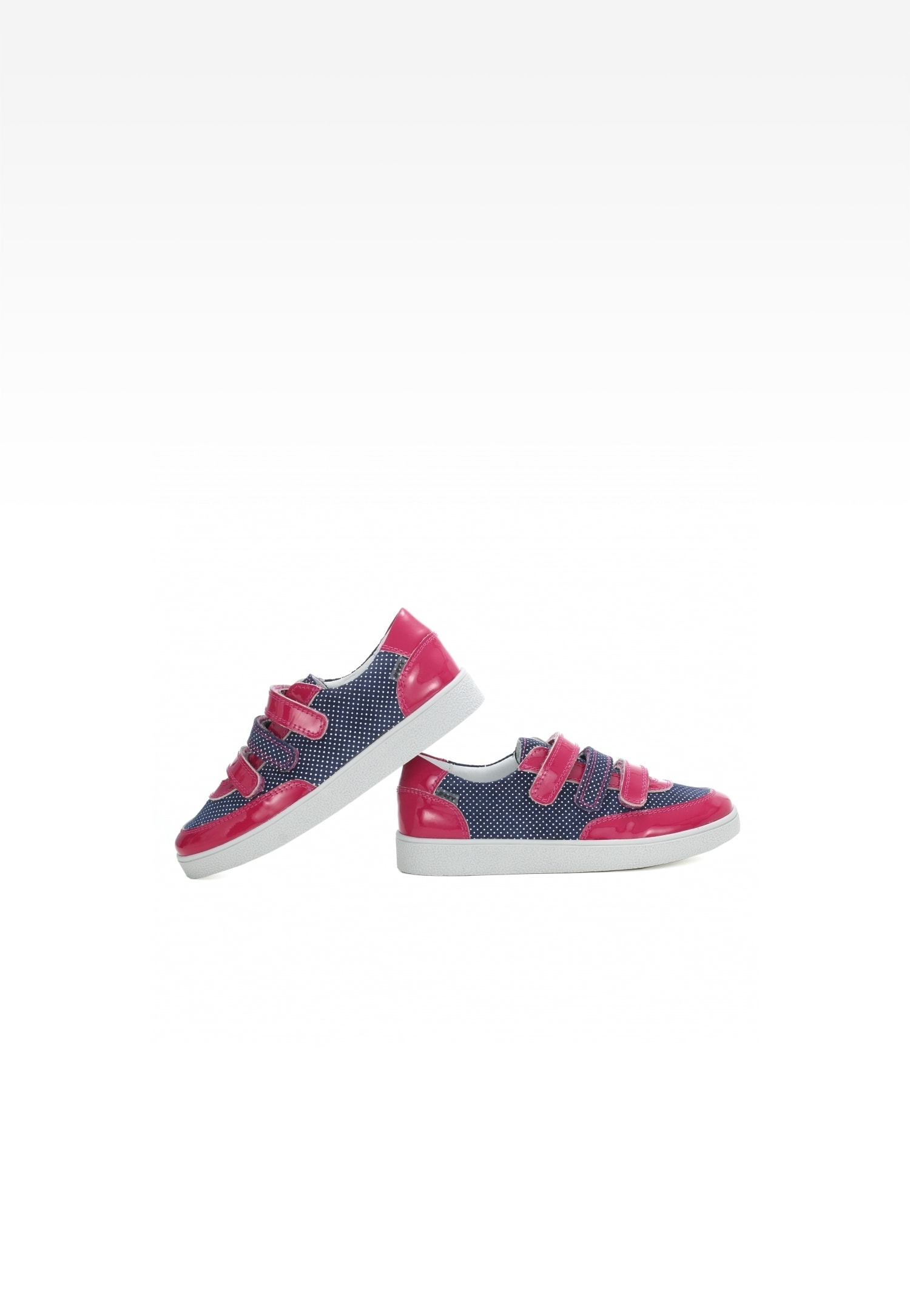 Półbuty BARTEK T-58651/FUB, dla dziewcząt, granatowo-różowy