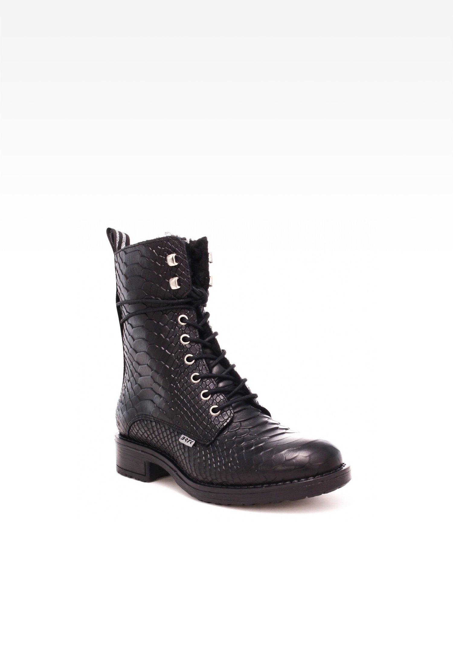 Trzewiki ocieplane Wojas x Bartek 8400351, dla dziewcząt, czarny