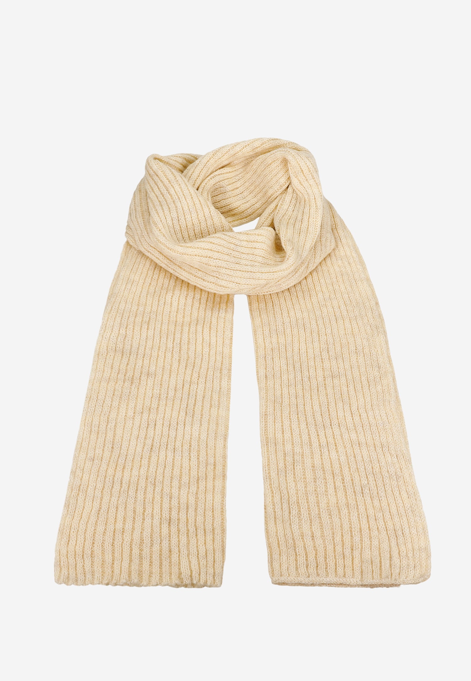 Komplet na zimę czapka + szalik w kolorze brązowym