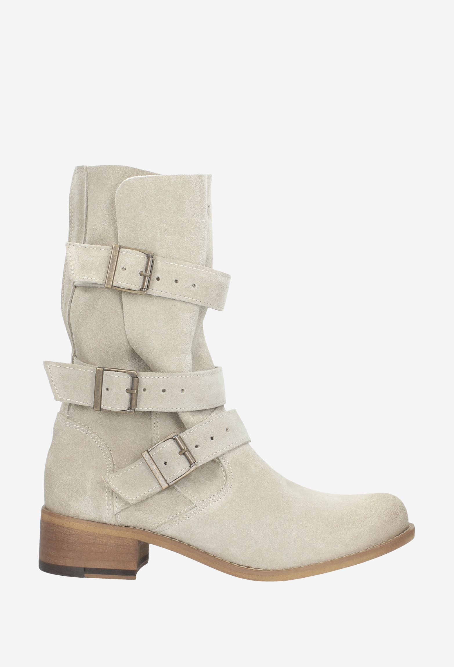 Czarne damskie botki