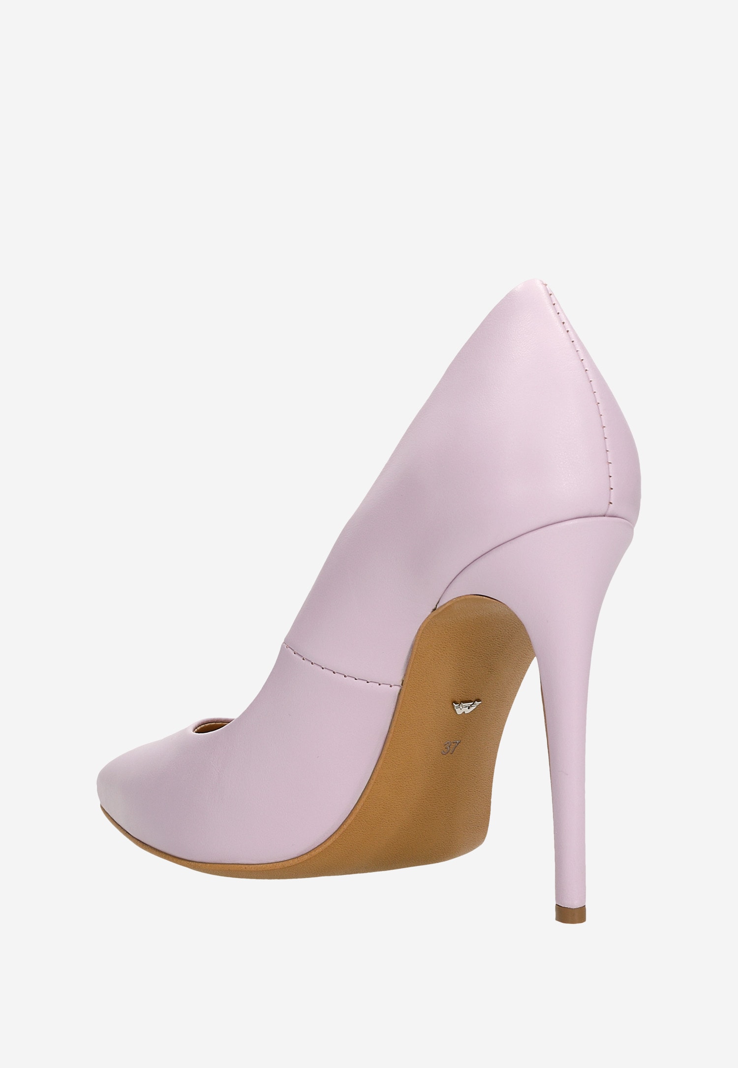 Beżowe eleganckie czółenka damskie na wysokiej szpilce