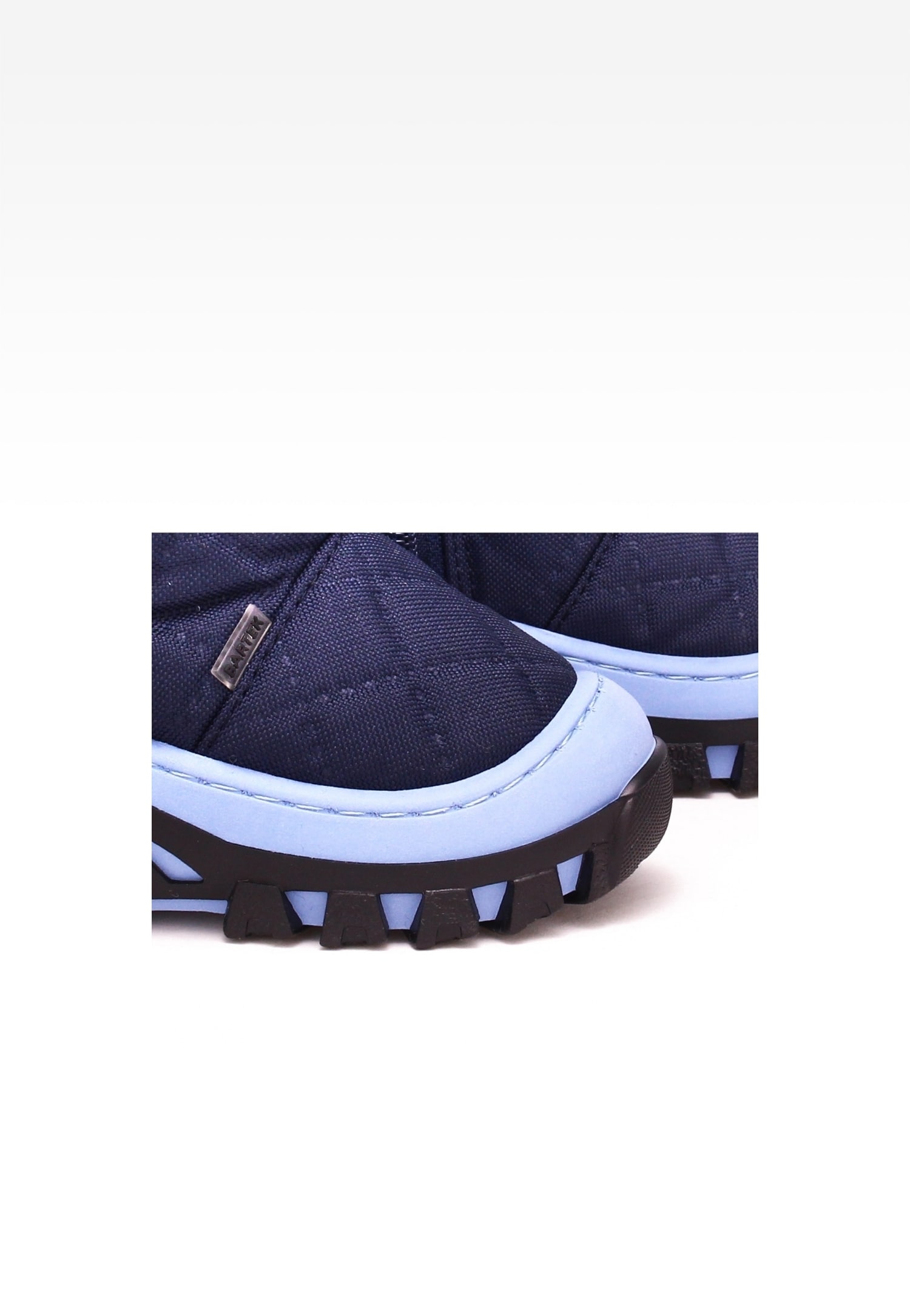 śniegowce BARTEK 1484-DADW, dla chłopców, granatowo-niebieski