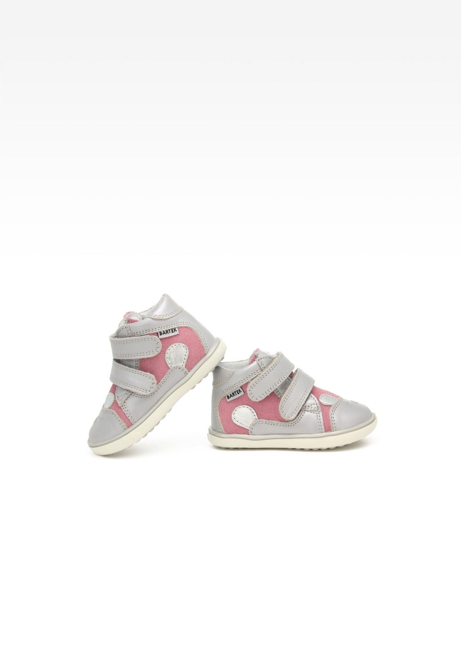 Trzewiki BARTEK 11702-031, dla chłopców, szaro-czarno-granatowy