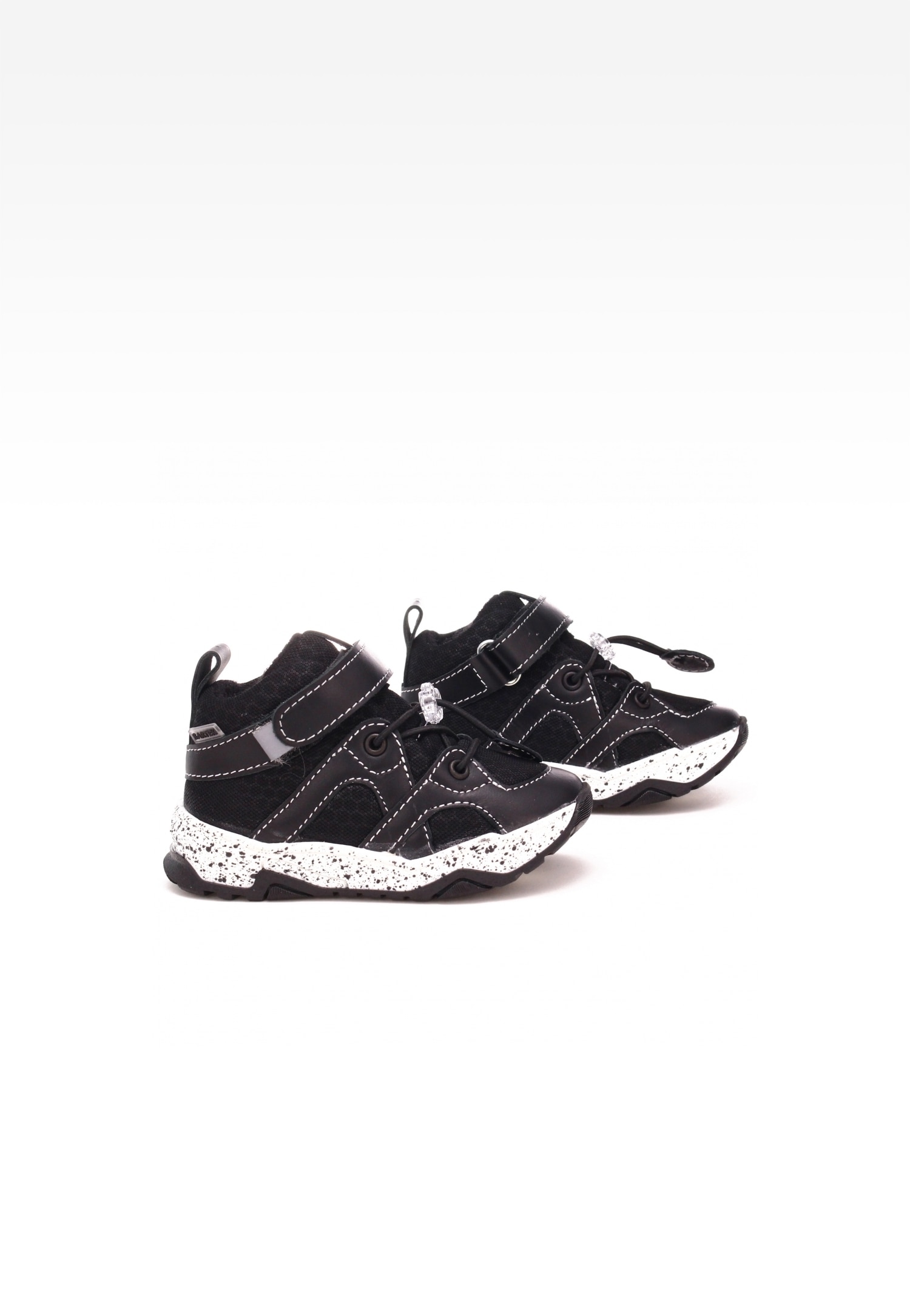 Trzewiki ocieplane BARTEK 1166-00KP, dla dziewcząt, różowo-szary