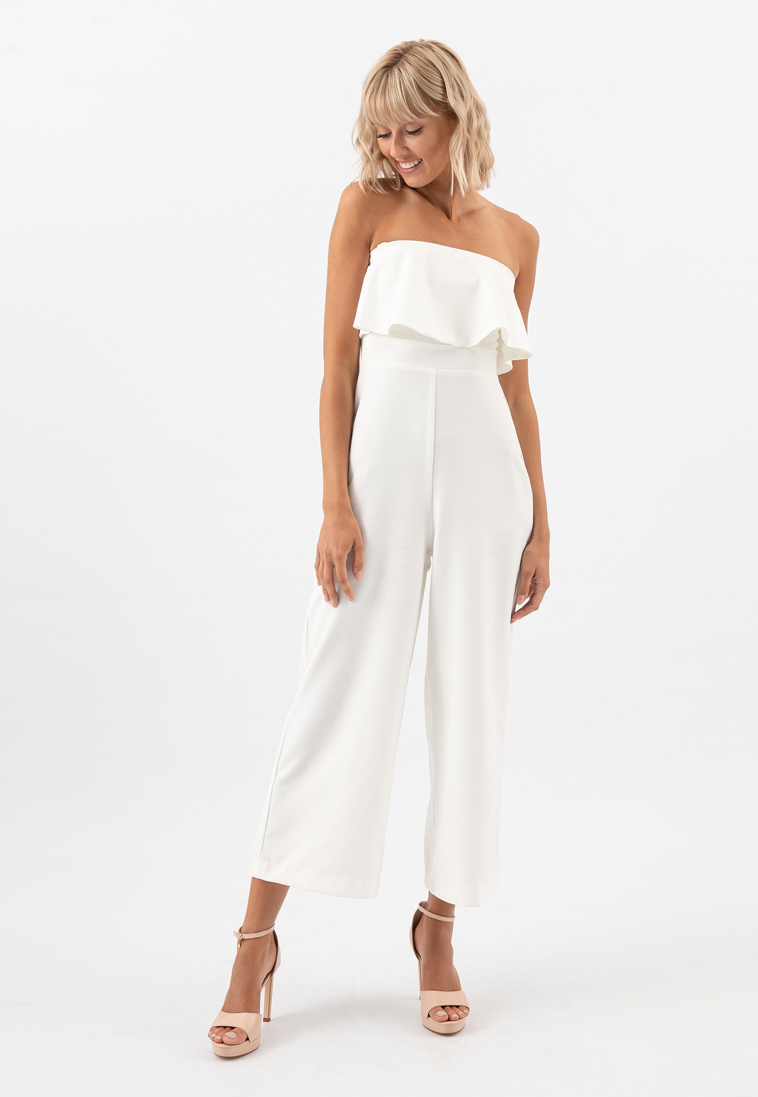 Czarne sandały damskie na smukłej wysokiej szpilce