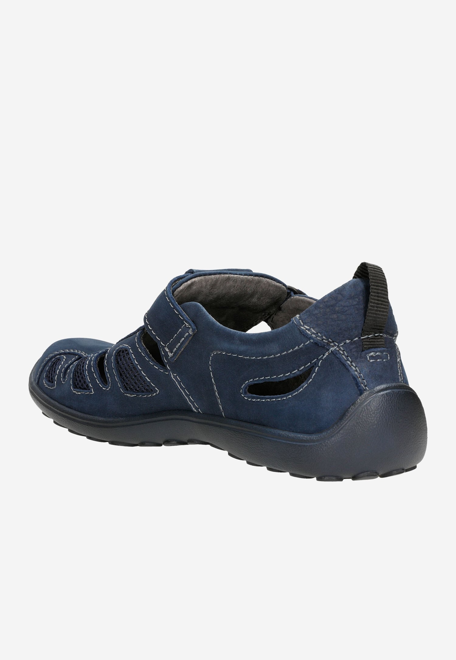 Czarne wygodne sandały męskie