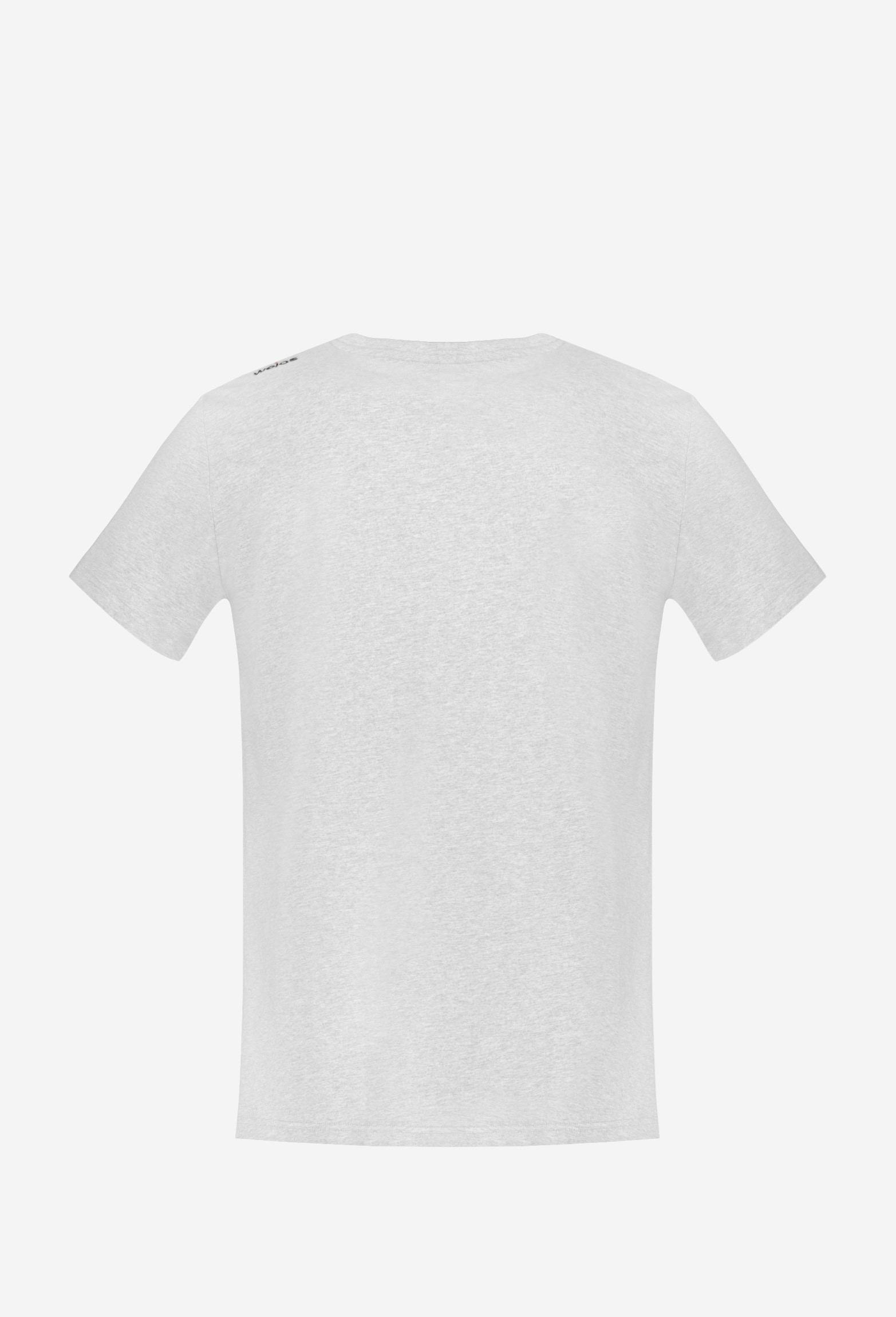 Popielata koszulka męska V
