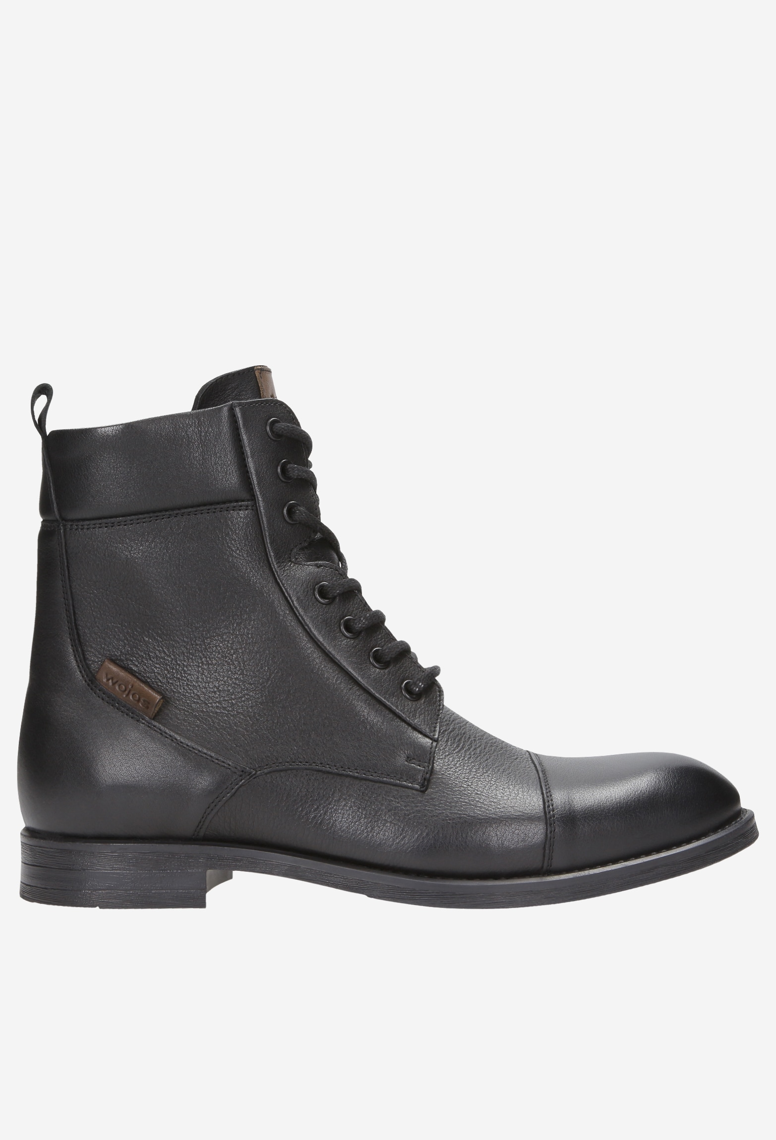 Sznurowane trzewiki męskie