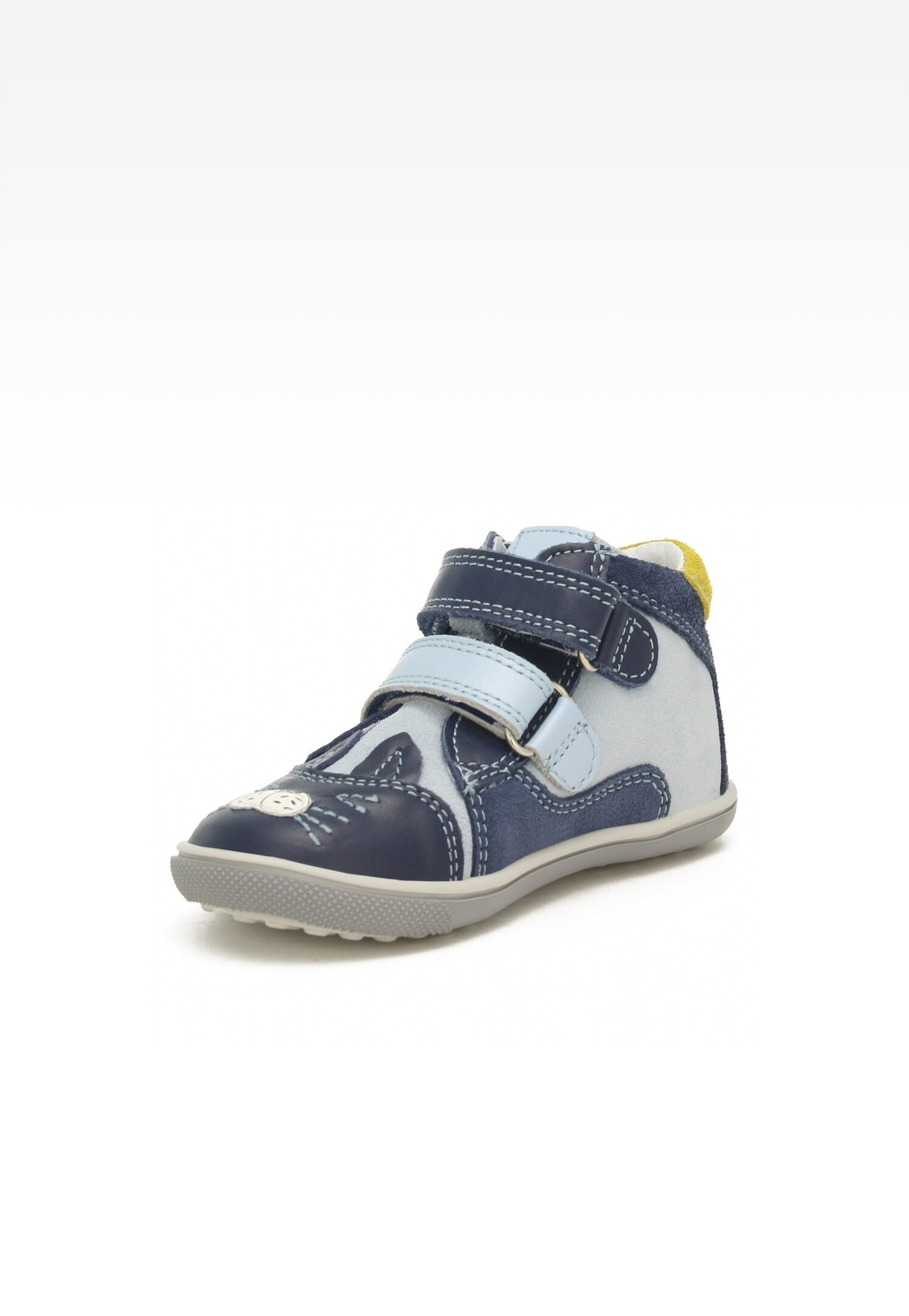 Trzewiki BARTEK 11702-031, dla chłopców, szaro-czarno-granatowy