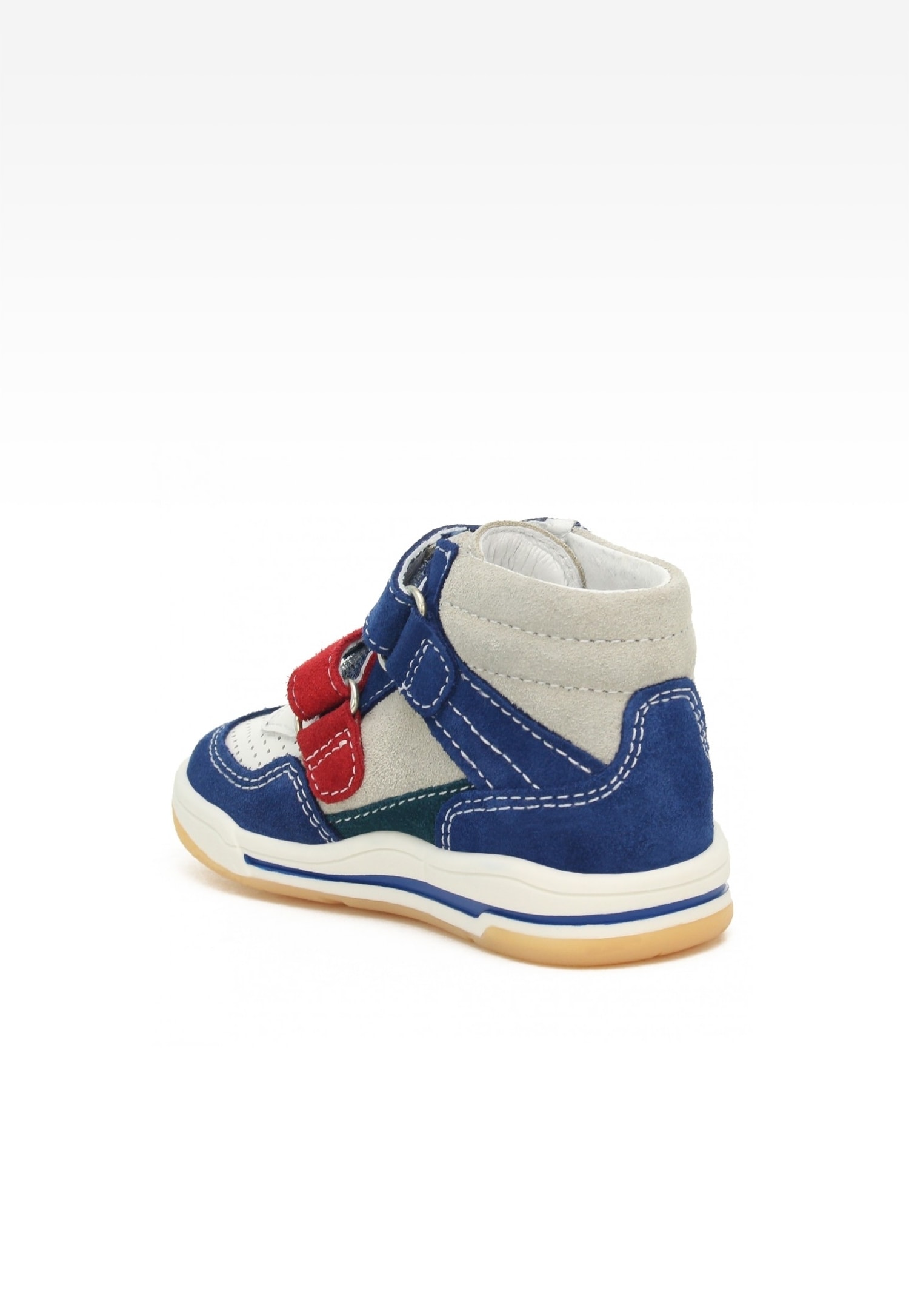 Trzewiki BARTEK 116150-02, dla chłopców, niebiesko-pomarańczowy