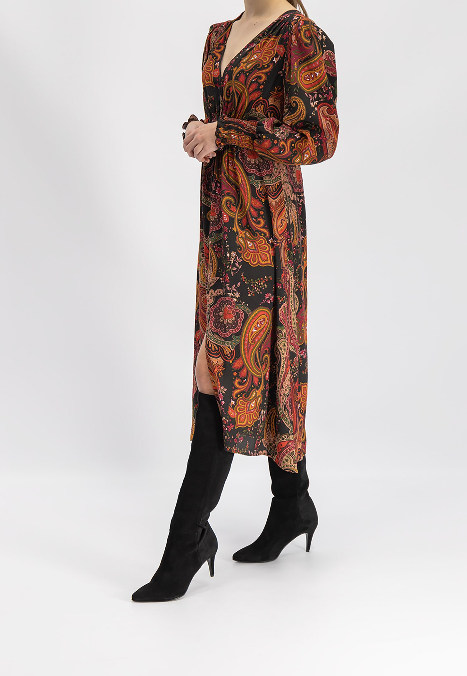 Czarne kozaki damskie