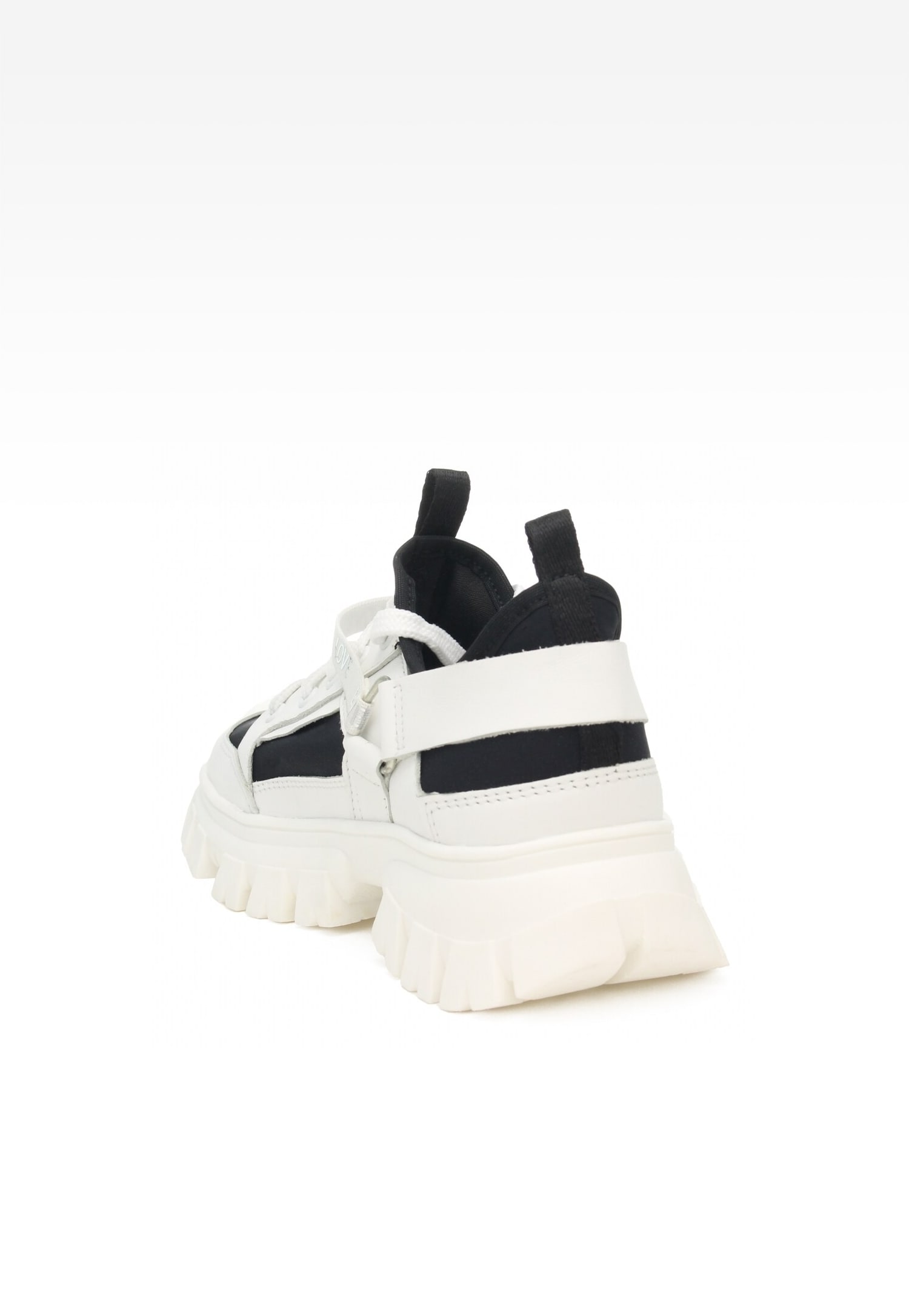 Półbuty Wojas x Bartek 8300381, dla dziewcząt, biało-czarny