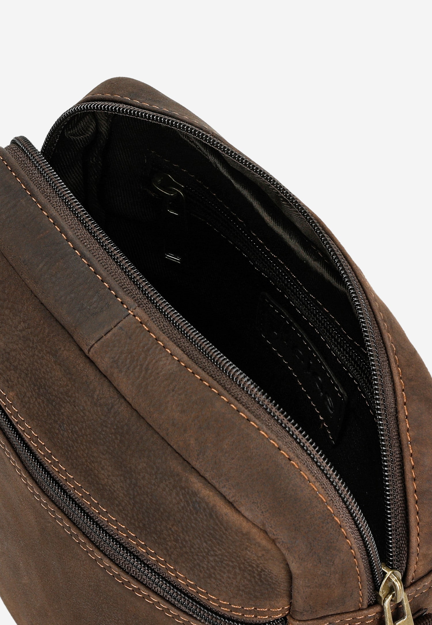 Brązowa torba męska crossbody bag