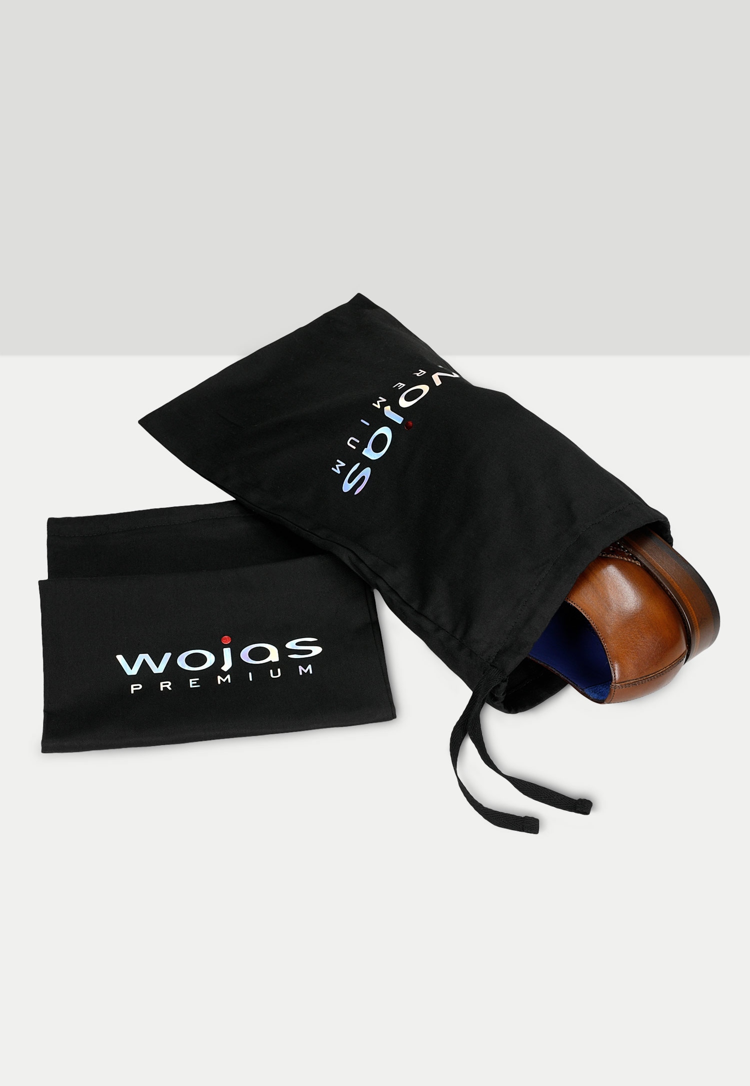 Oxfordy męskie PREMIUM w kolorze jasnego brązu