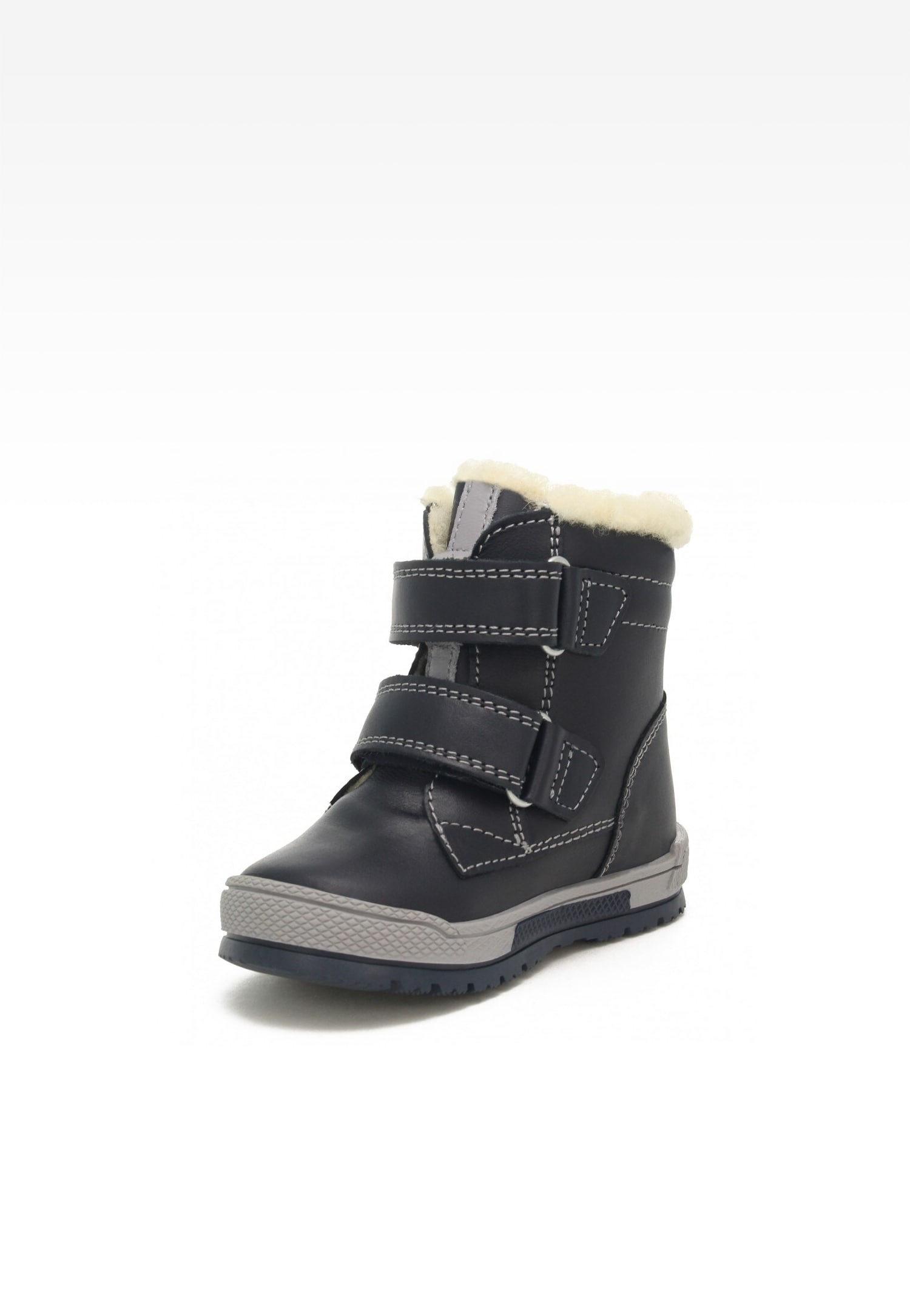 śniegowce BARTEK 21469-016, dla chłopców, granatowy