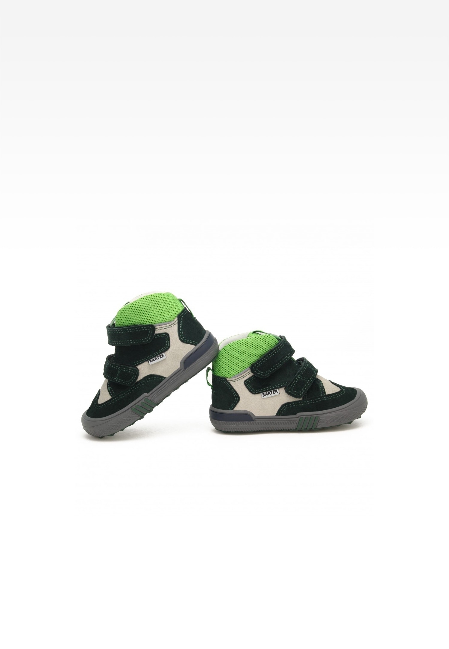 Trzewiki ocieplane BARTEK 21704-014, dla chłopców, szary