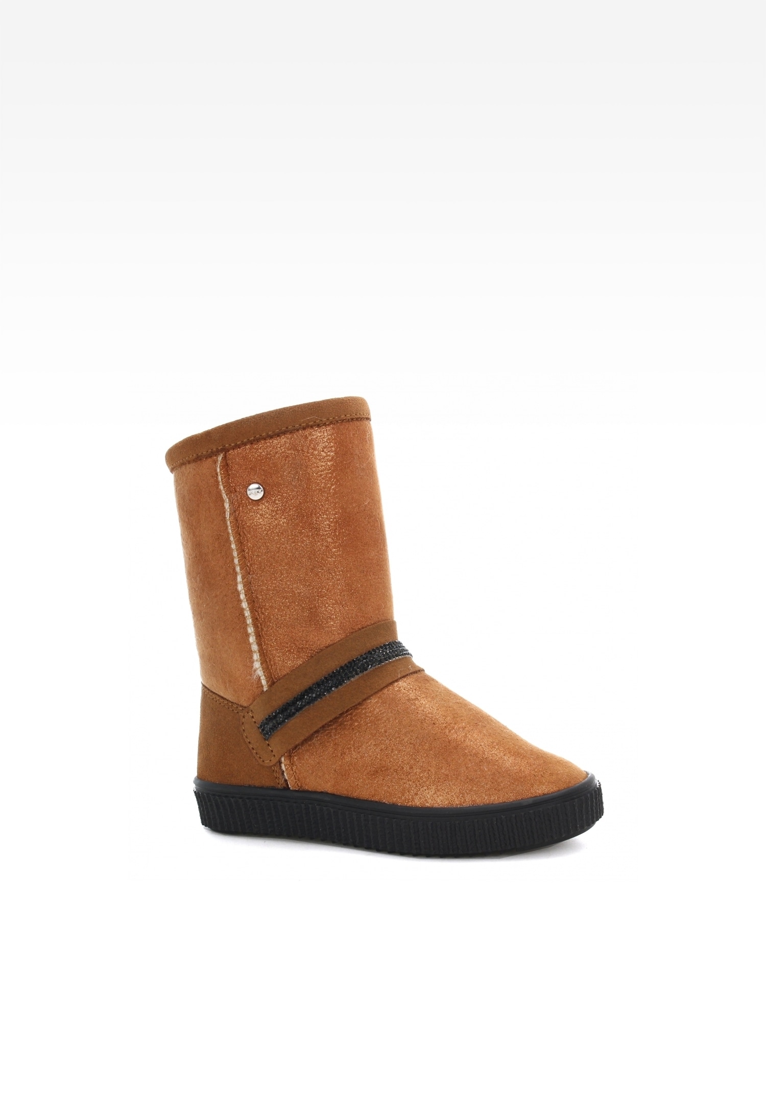 Botki ocieplane BARTEK T-477730/DAZ, dla dziewcząt, brązowy