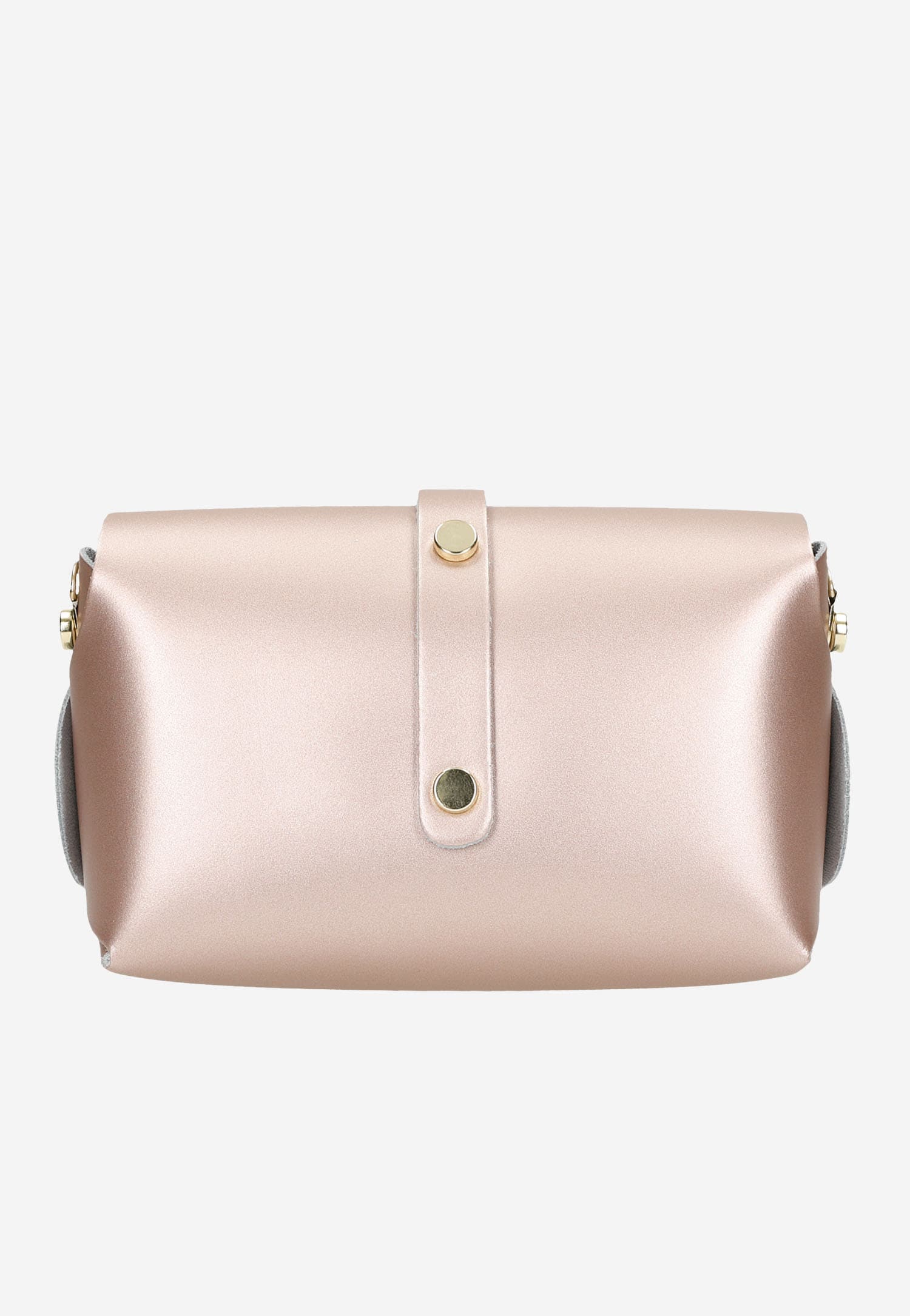 Mała czarna wizytowa torebka damska ze skóry licowej