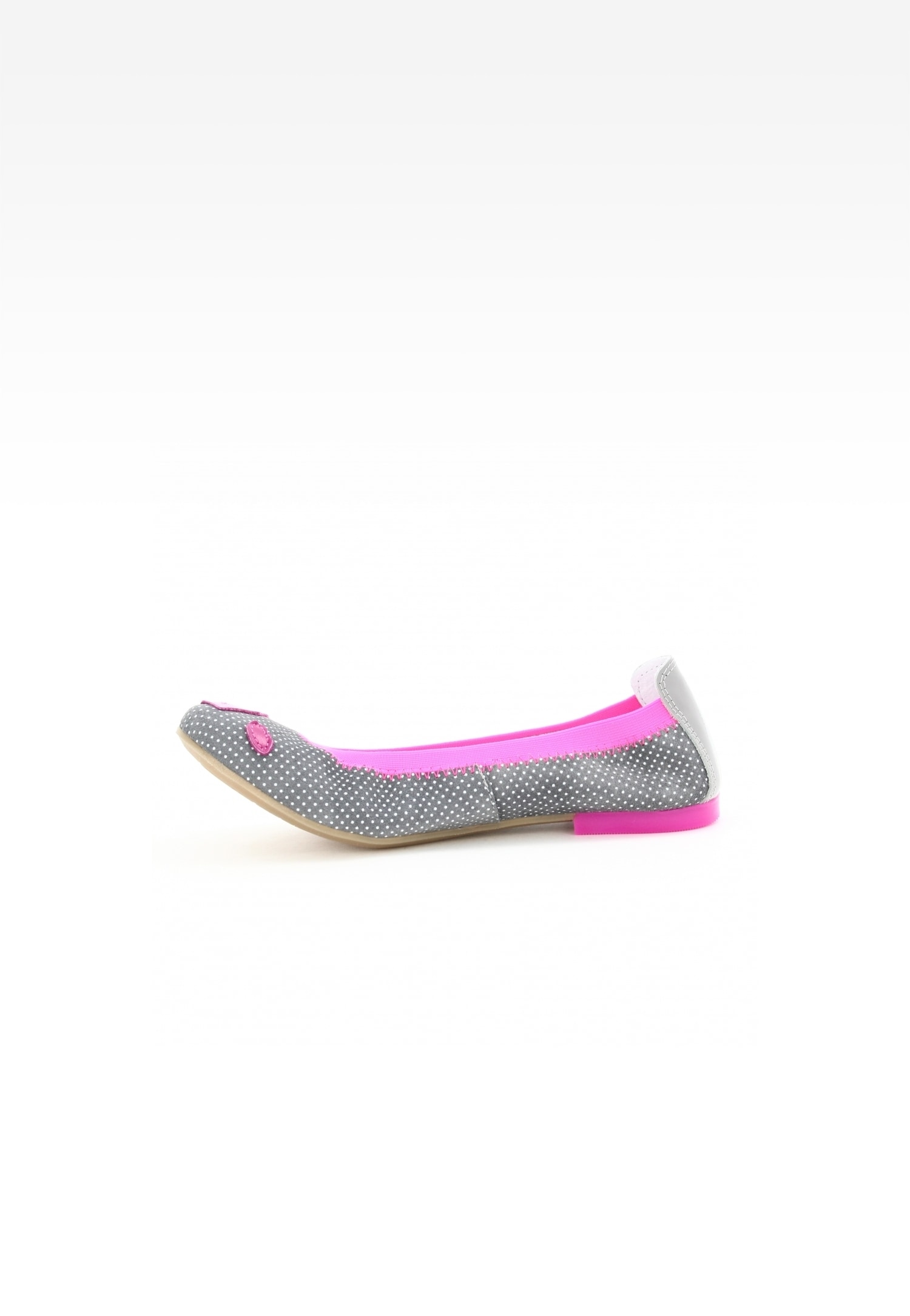 Wizytowe BARTEK T-18654/1FX, dla dziewcząt, szaro-różowy