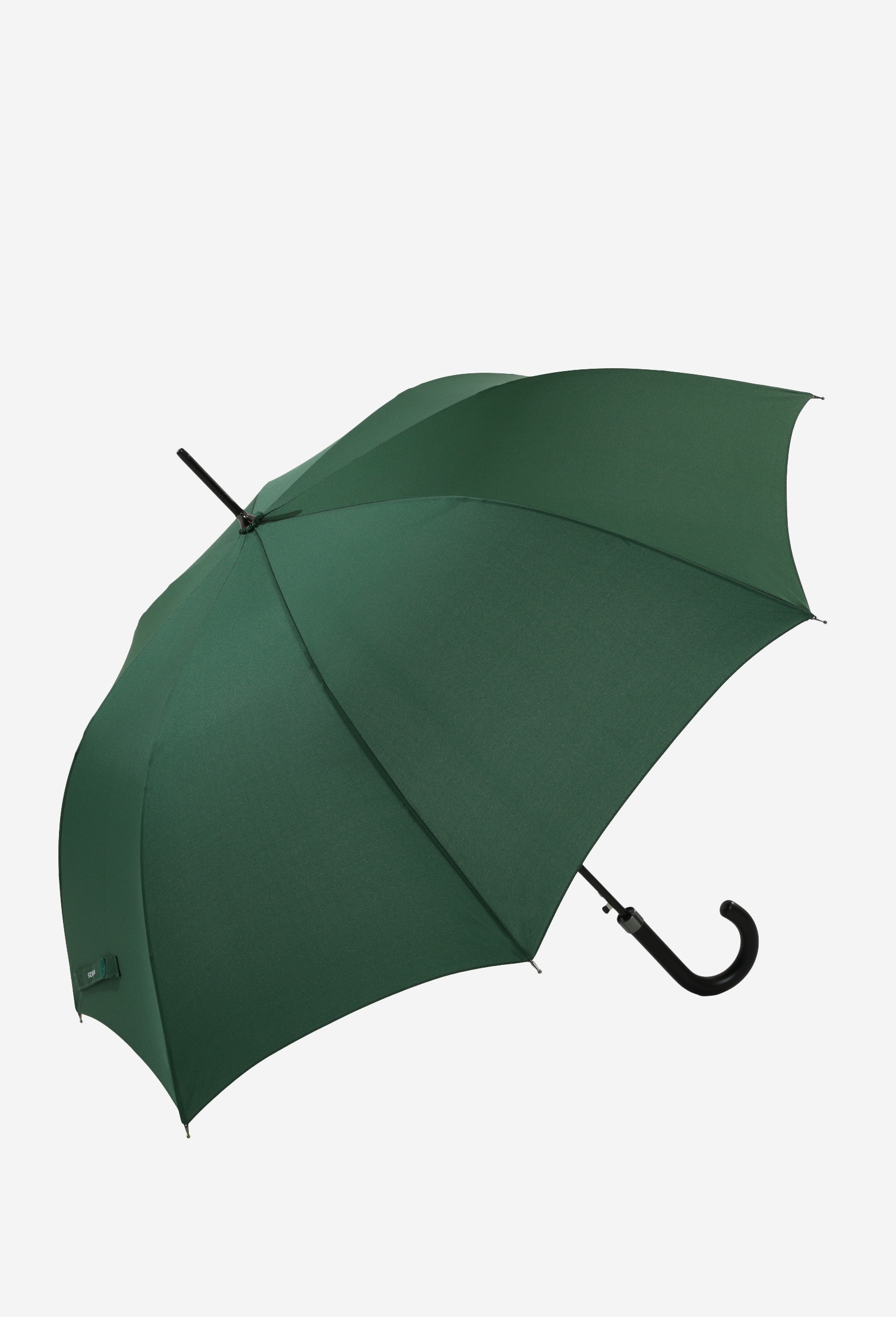 Długi parasol w kolorze białym