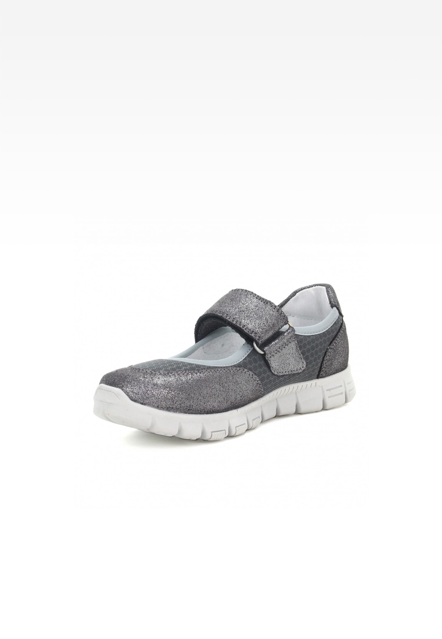 Wizytowe BARTEK W-48026/SZ/11M, dla dziewcząt, szary