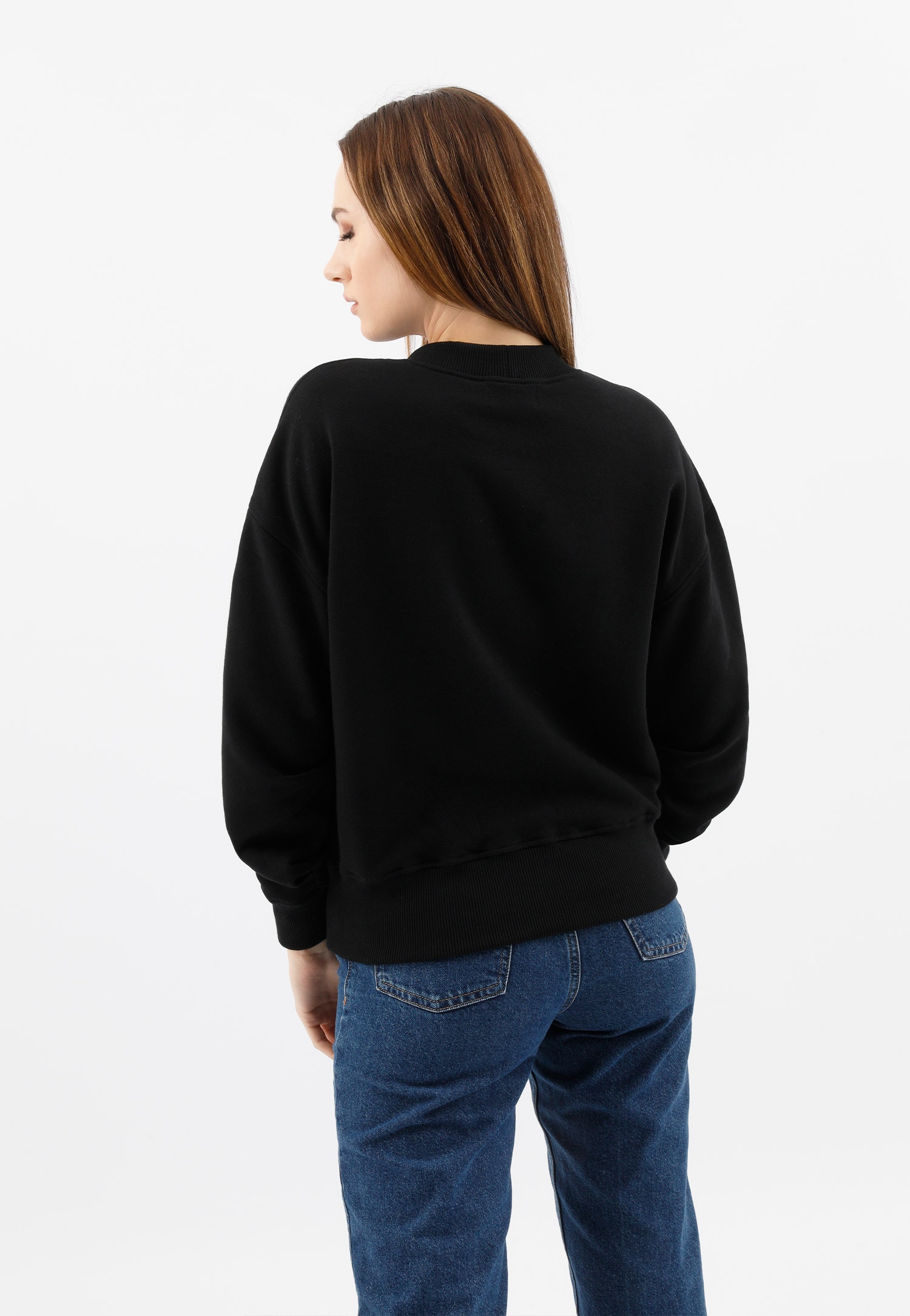 Beżowa bluza damska RELAKS z marszczeniami na rękawach