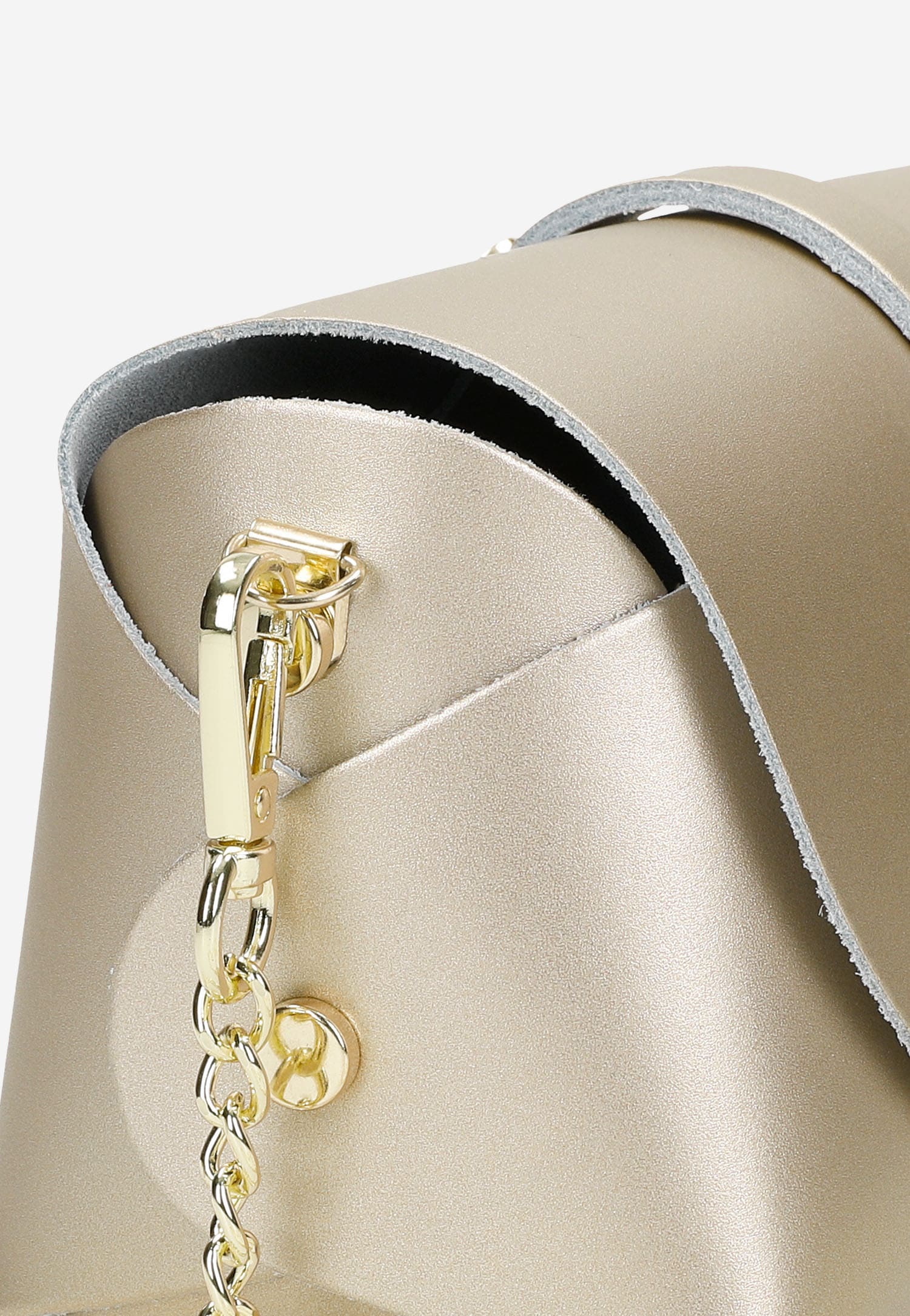 Mała czarna wizytowa torebka damska ze skóry licowej