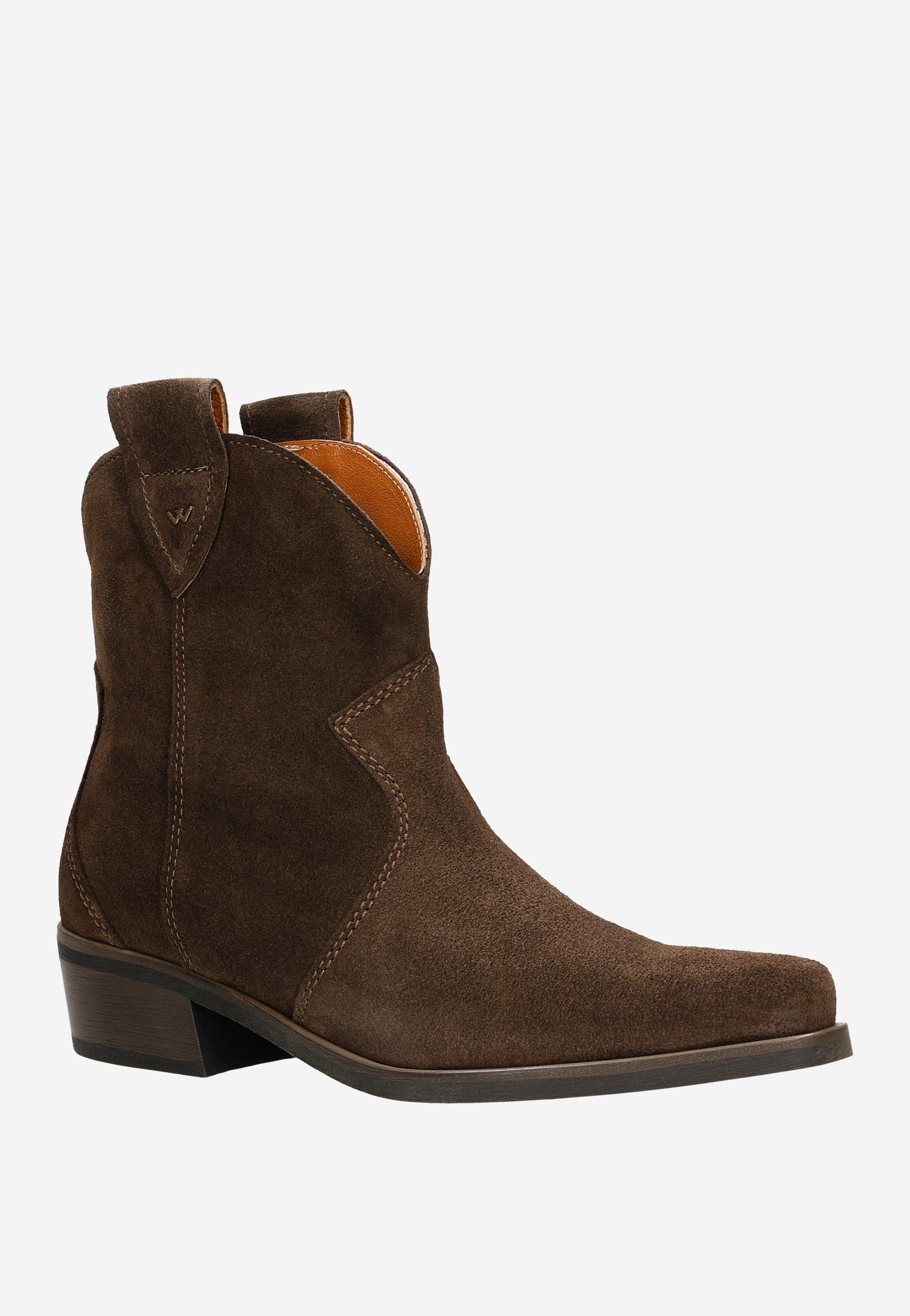 Czarne niskie kowbojki damskie