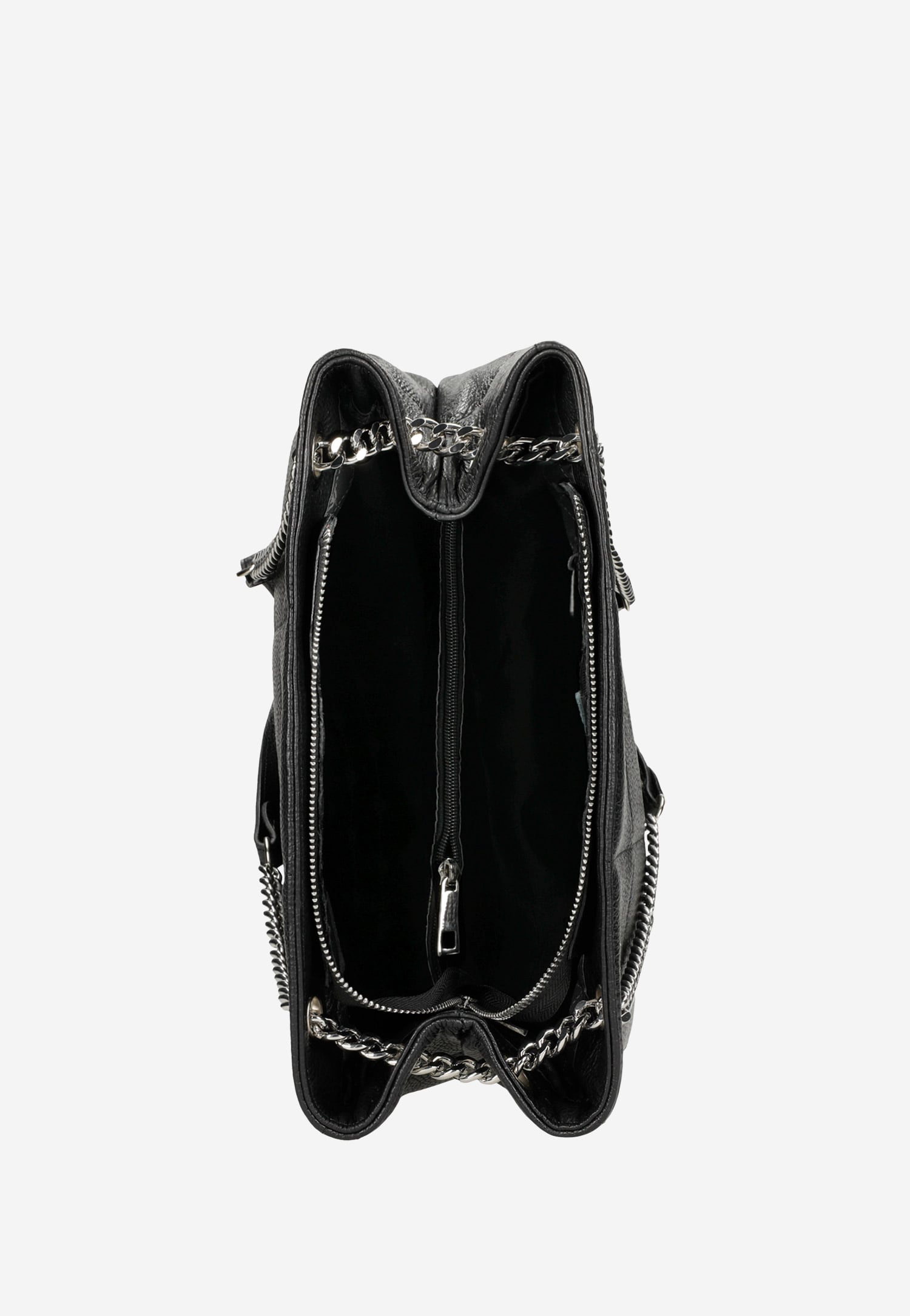 Jasnoróżowa pojemna torebka damska z przeszyciami