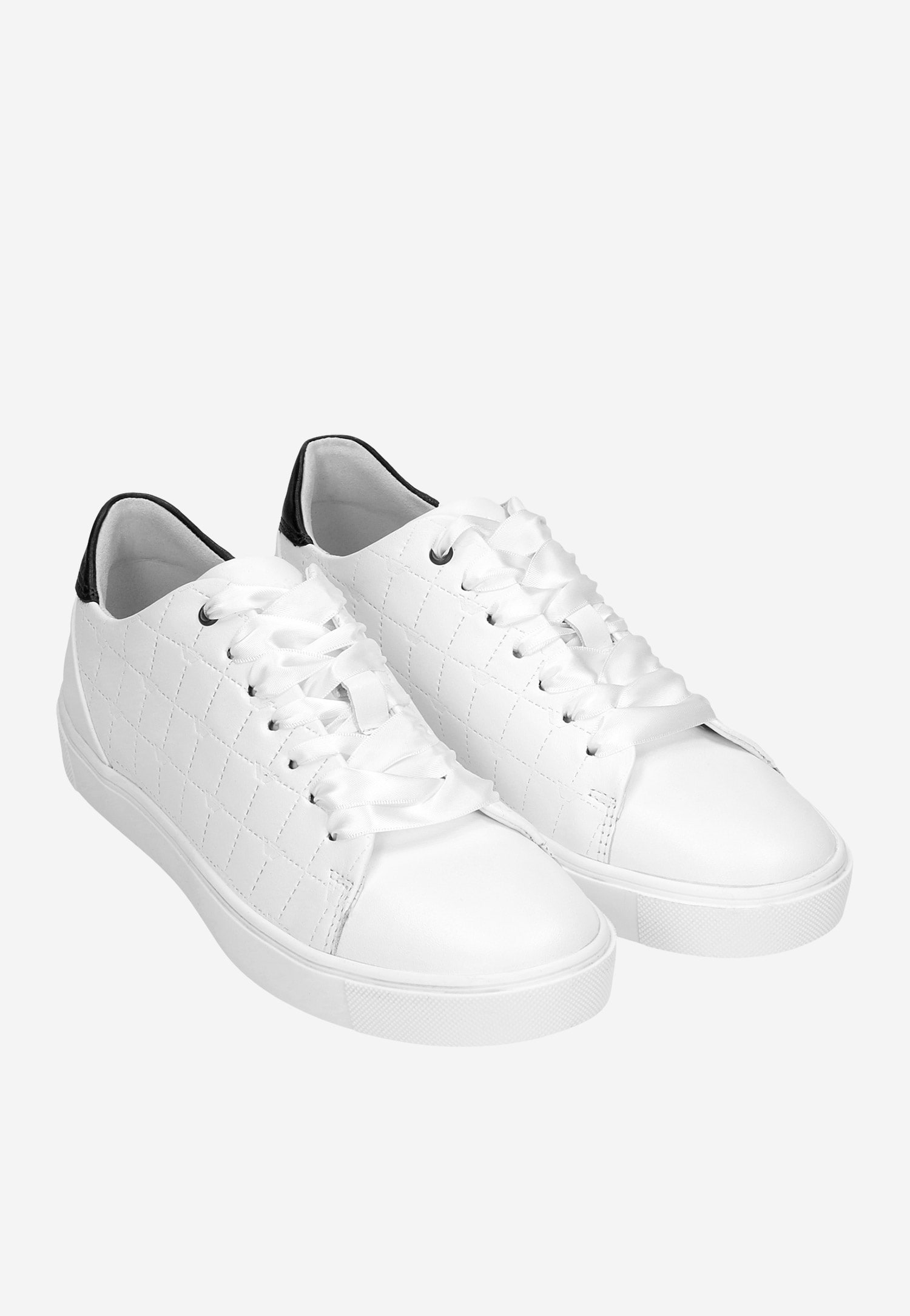 Wojas sznurowadła białe satynowe 130 cm