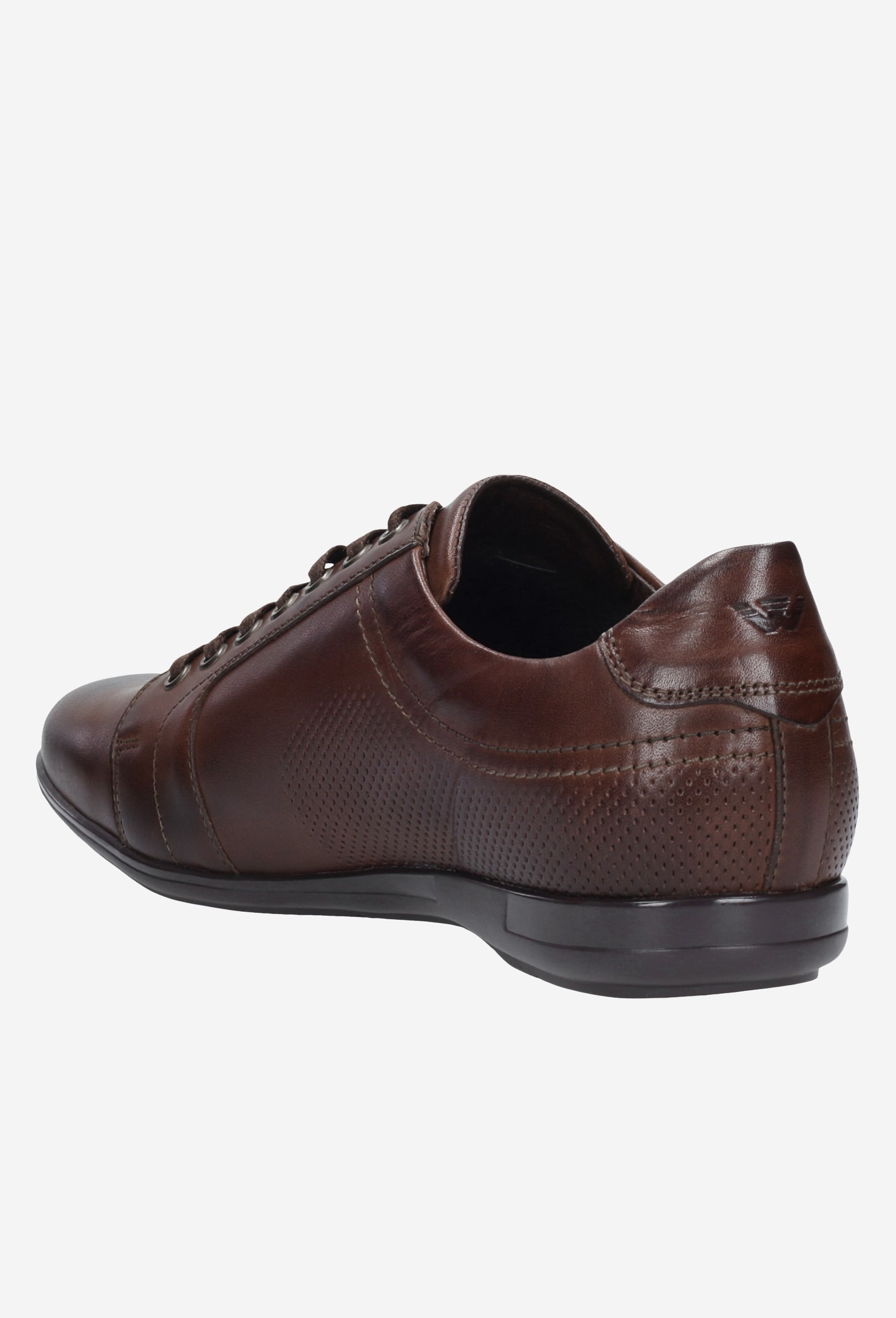 Brązowe półbuty męskie