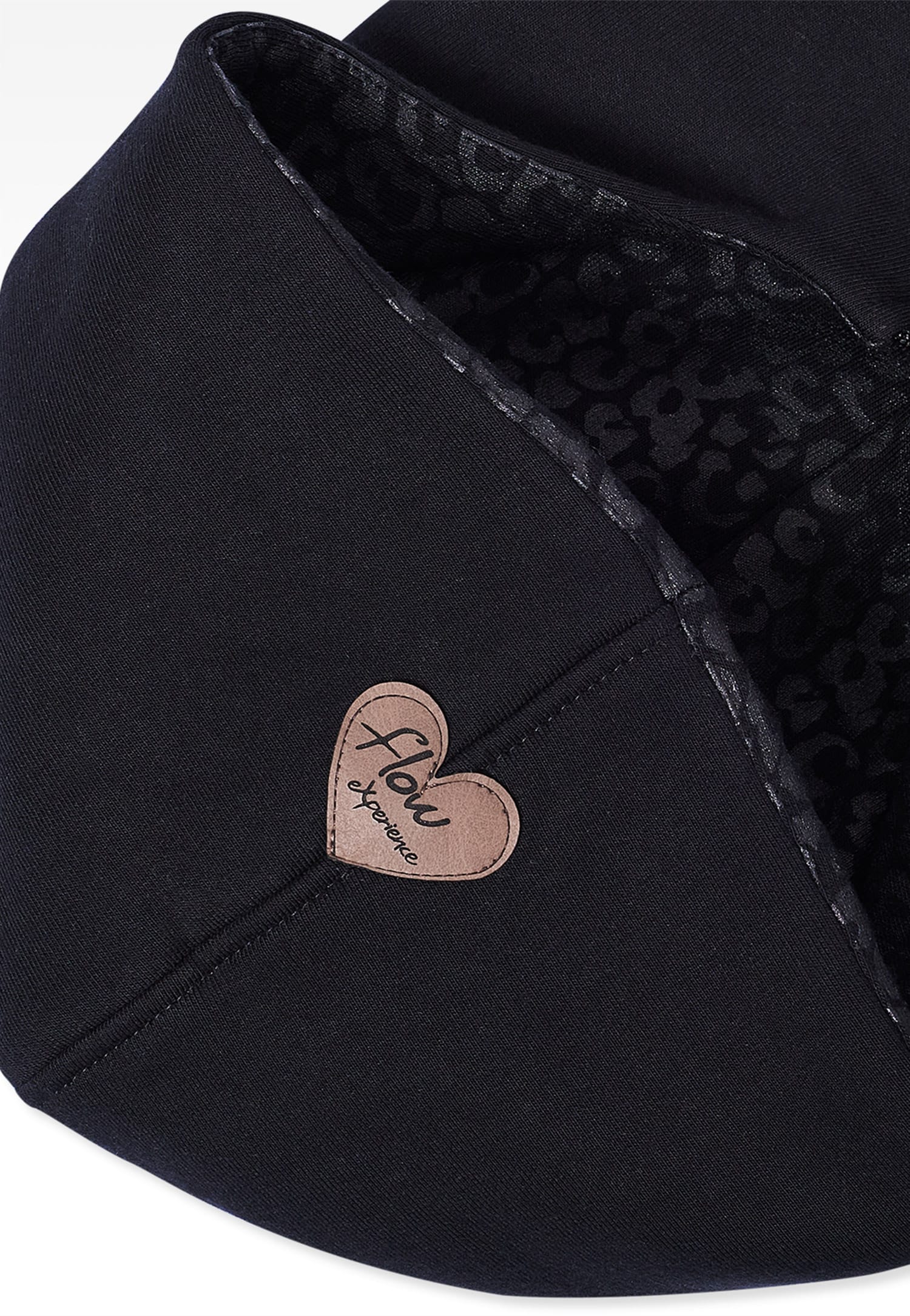 Czarna rozpinana bluza damska w centki FLOW EXPERIENCE