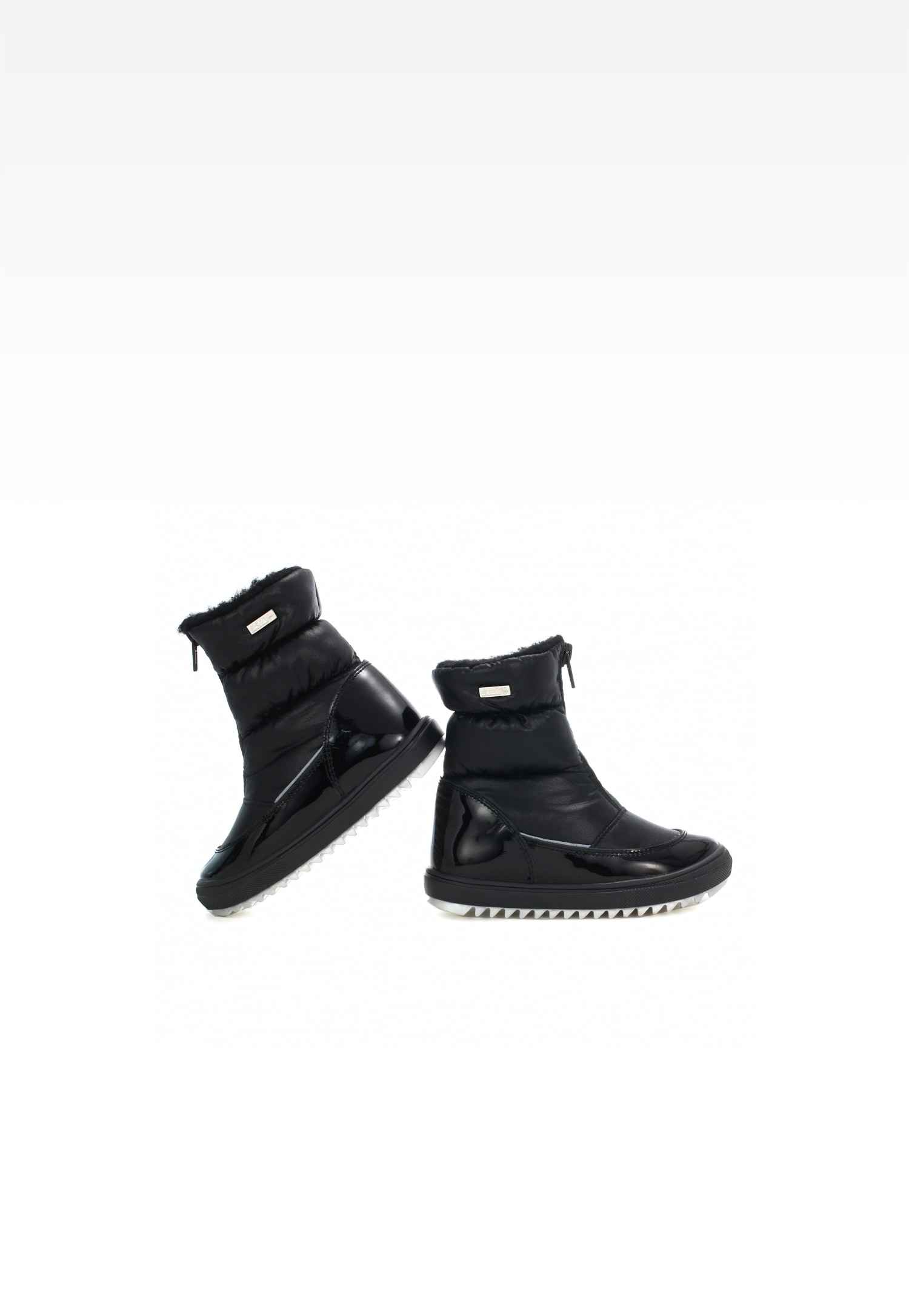 Botki ocieplane BARTEK T-64405L/5AF, dla dziewcząt, czarny