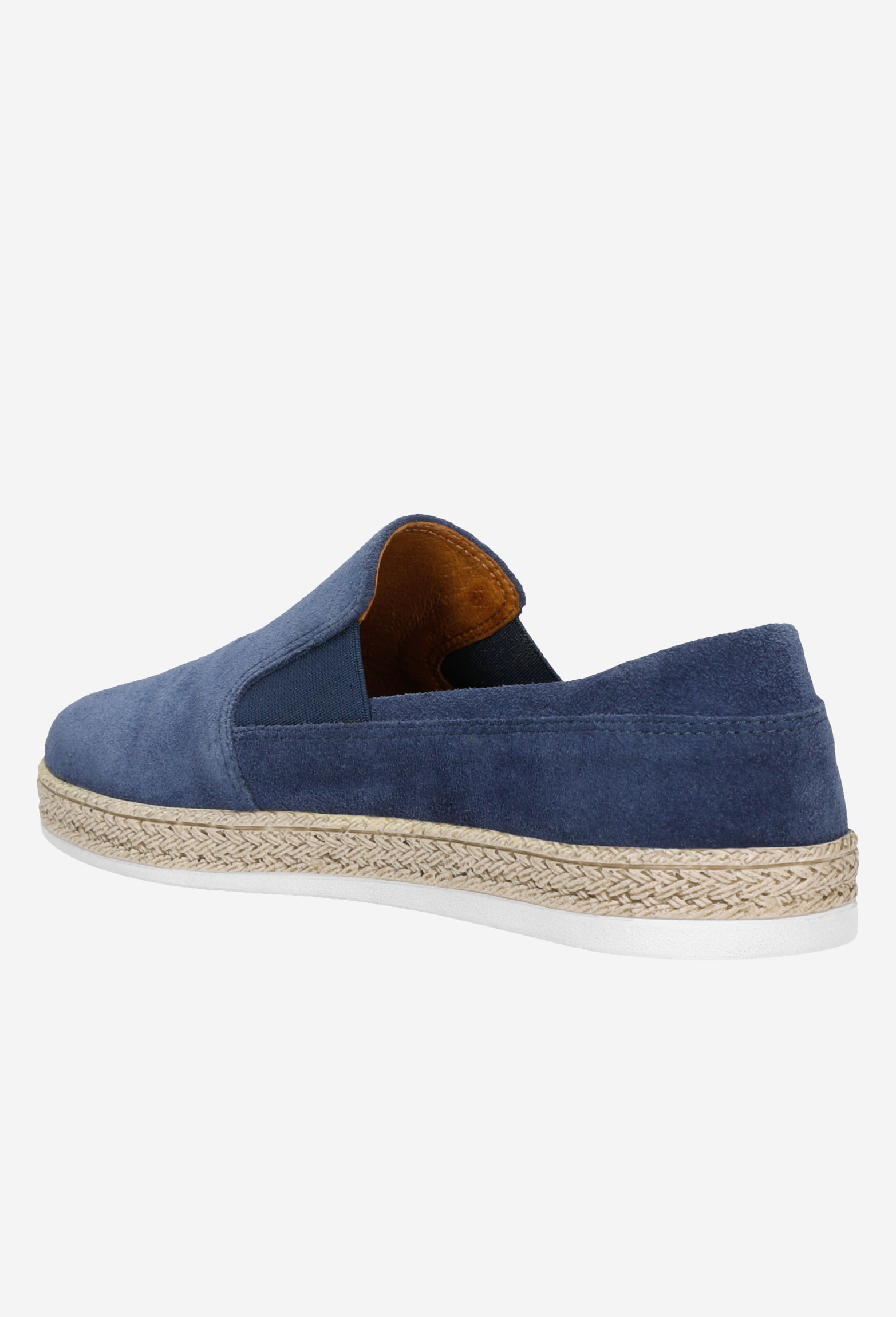Granatowe loafersy damskie w stylu casual
