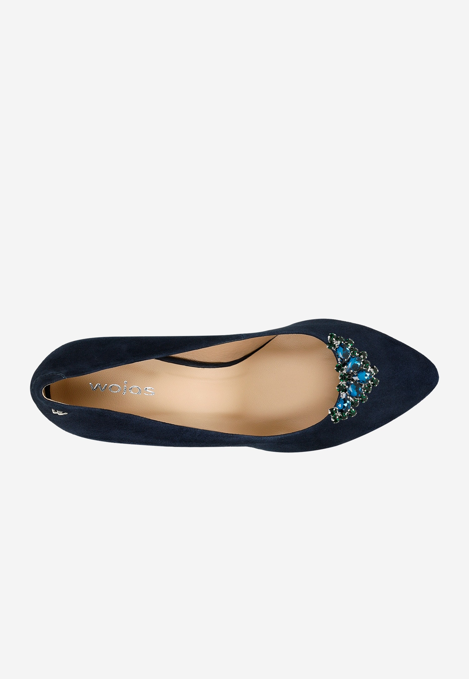 Czarne eleganckie ozdoby do obuwia z kryształkami