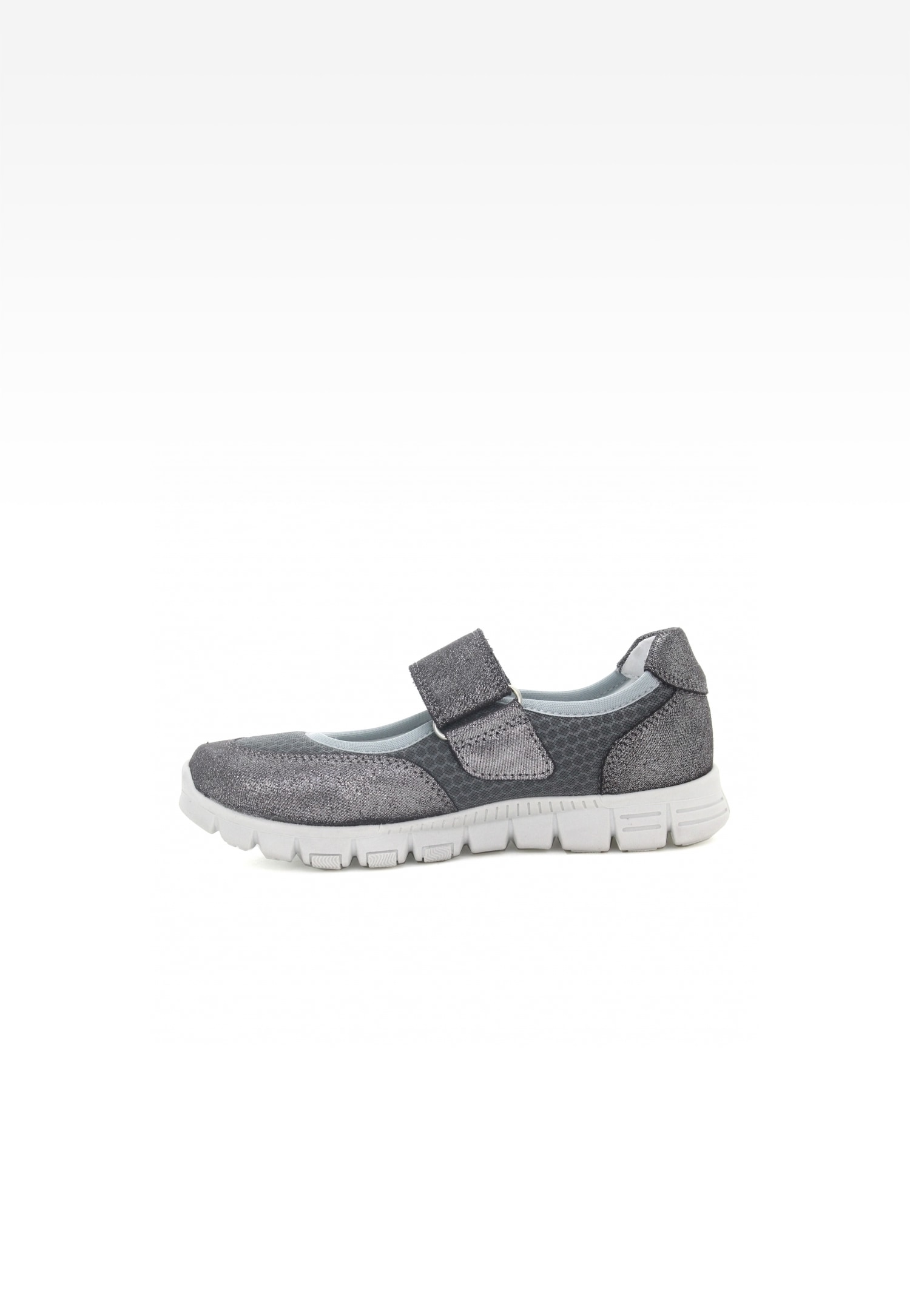 Wizytowe BARTEK W-48026/SZ/11M, dla dziewcząt, szary