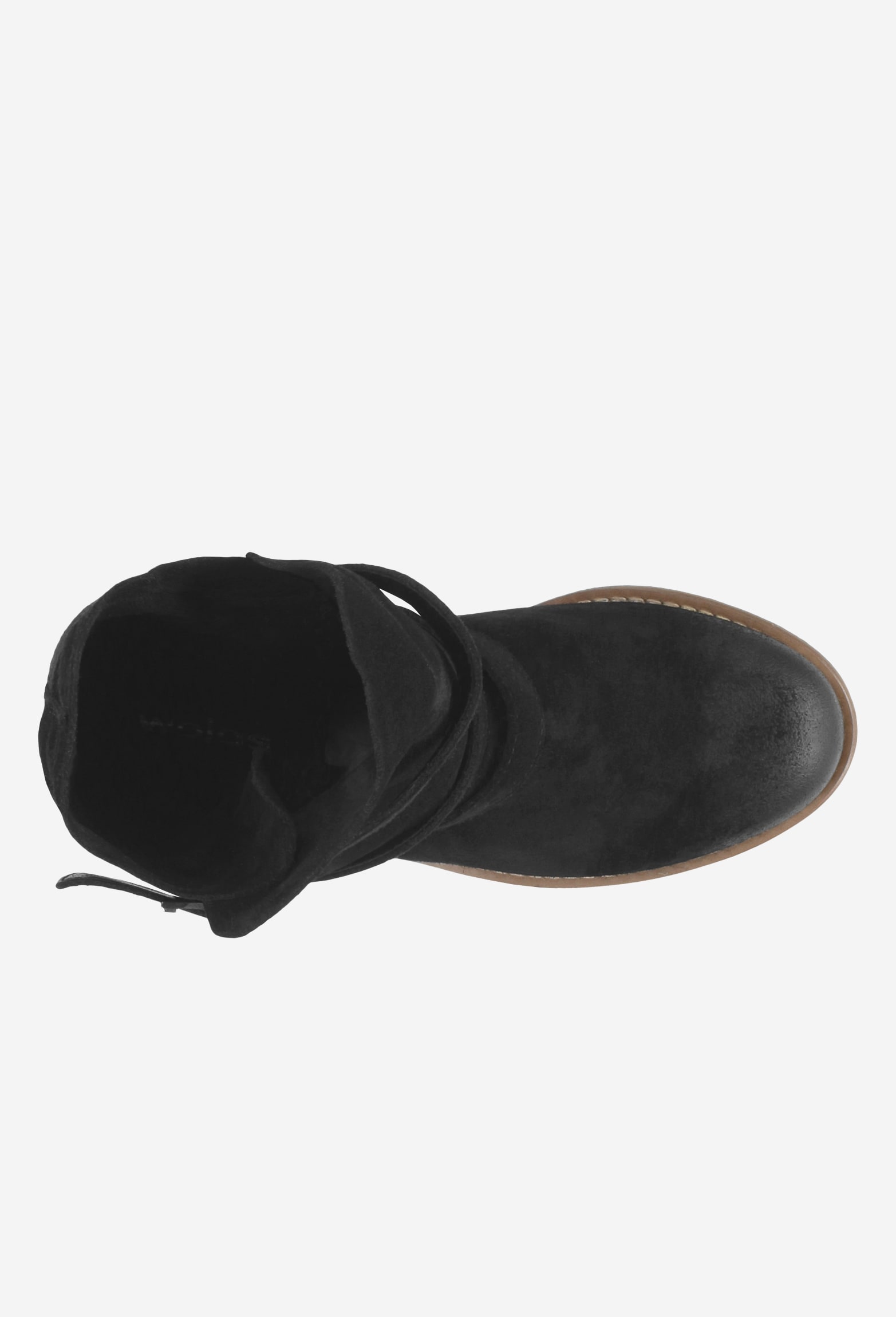 Czarne damskie botki