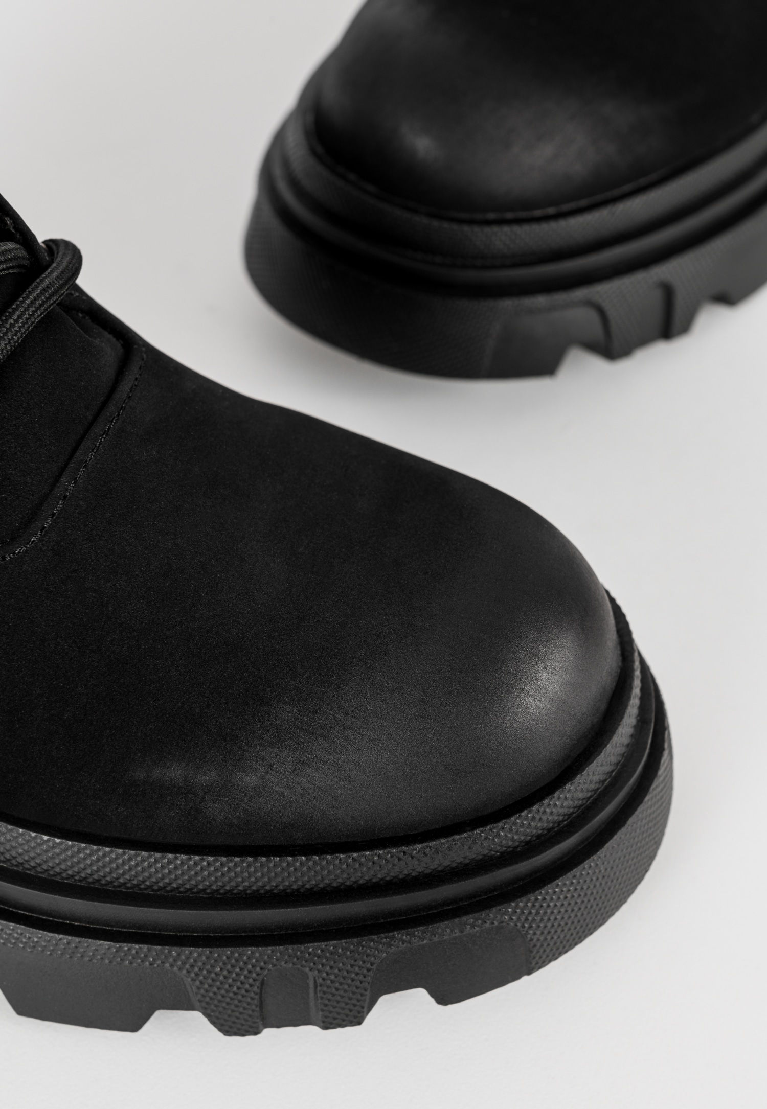 WJS czarne trzewiki damskie typu workery