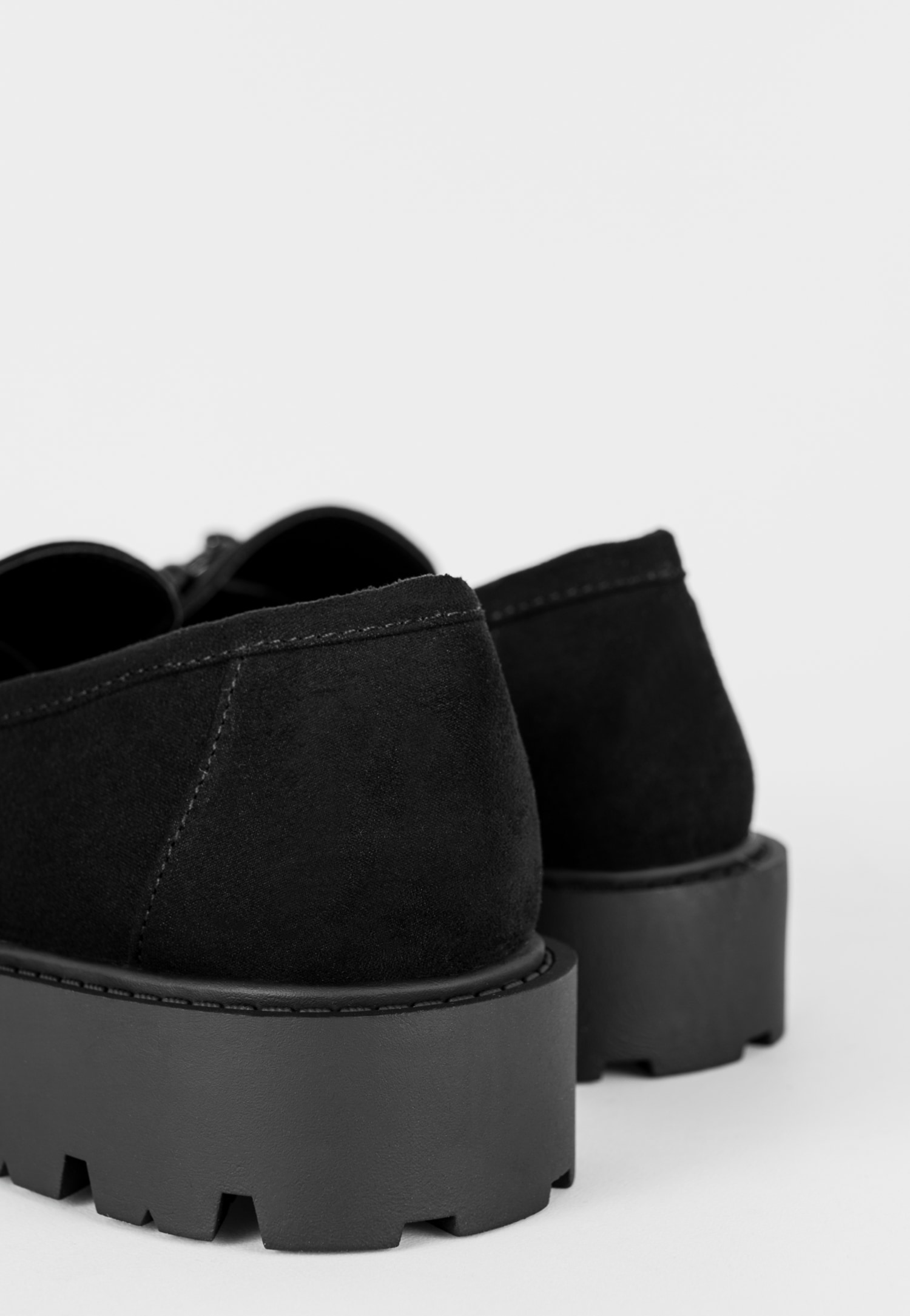 WJS czarne mokasyny damskie w stylu casual